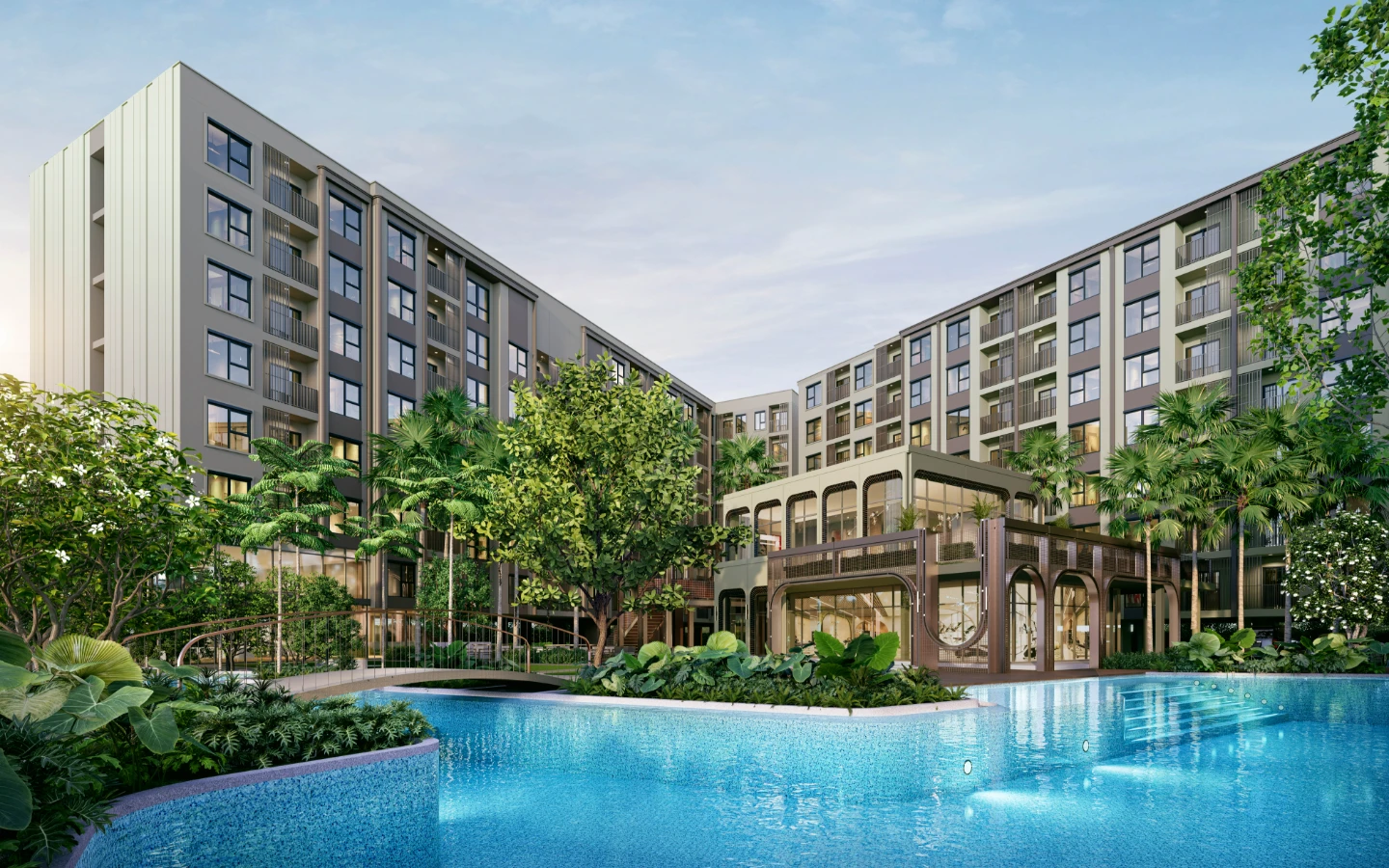Interior view of One Bedroom Apartment for Sale at Origin Kathu-Patong - 7% Guaranteed Returns for 2 Years