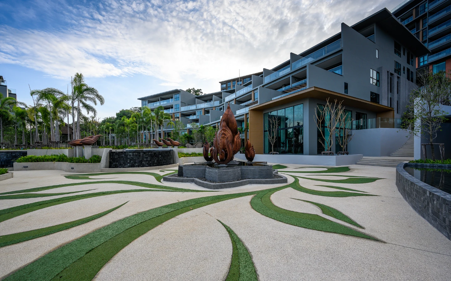 Interior view of One Bedroom Condo for Sale at Panora Surin - B104