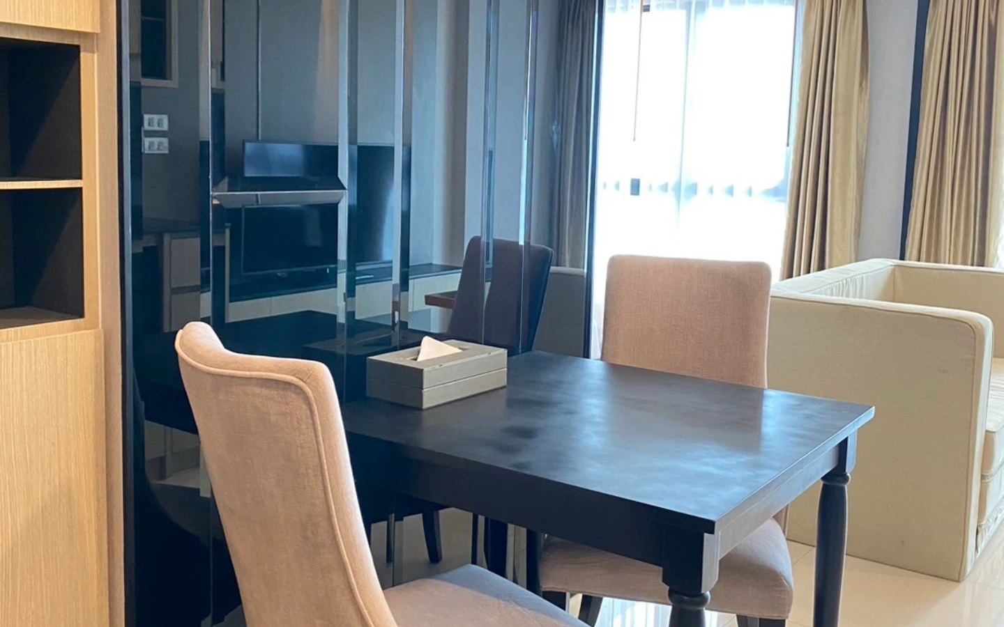 Interior view of One Bedroom Condo for Sale at Panora Surin - B104