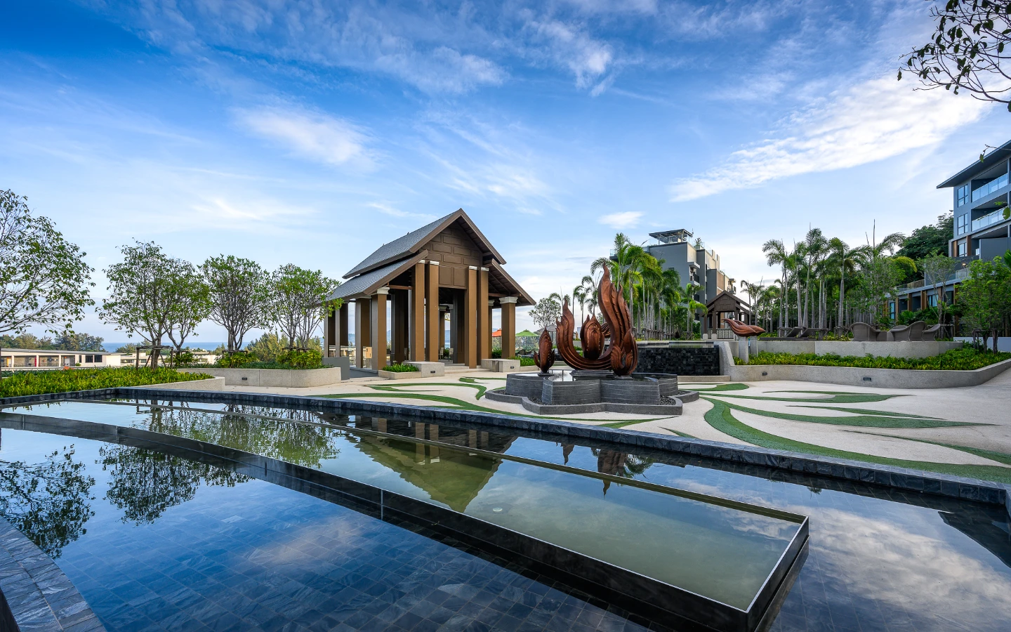 Interior view of One Bedroom Condo for Sale at Panora Mida Grande Surin - B105