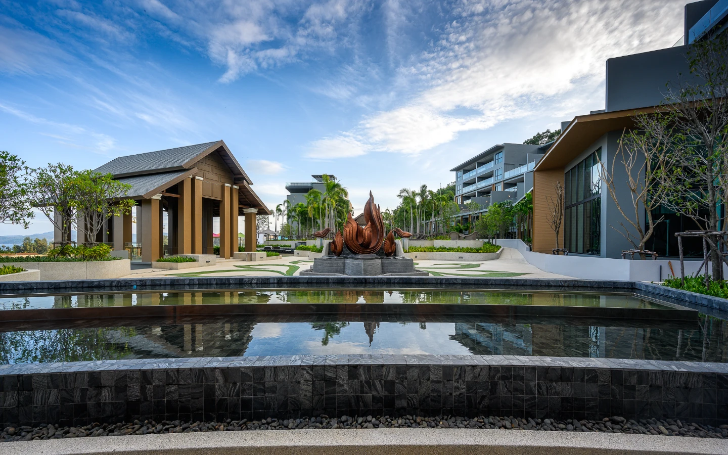 Interior view of One Bedroom Condo for Sale at Panora Mida Grande Surin - B105
