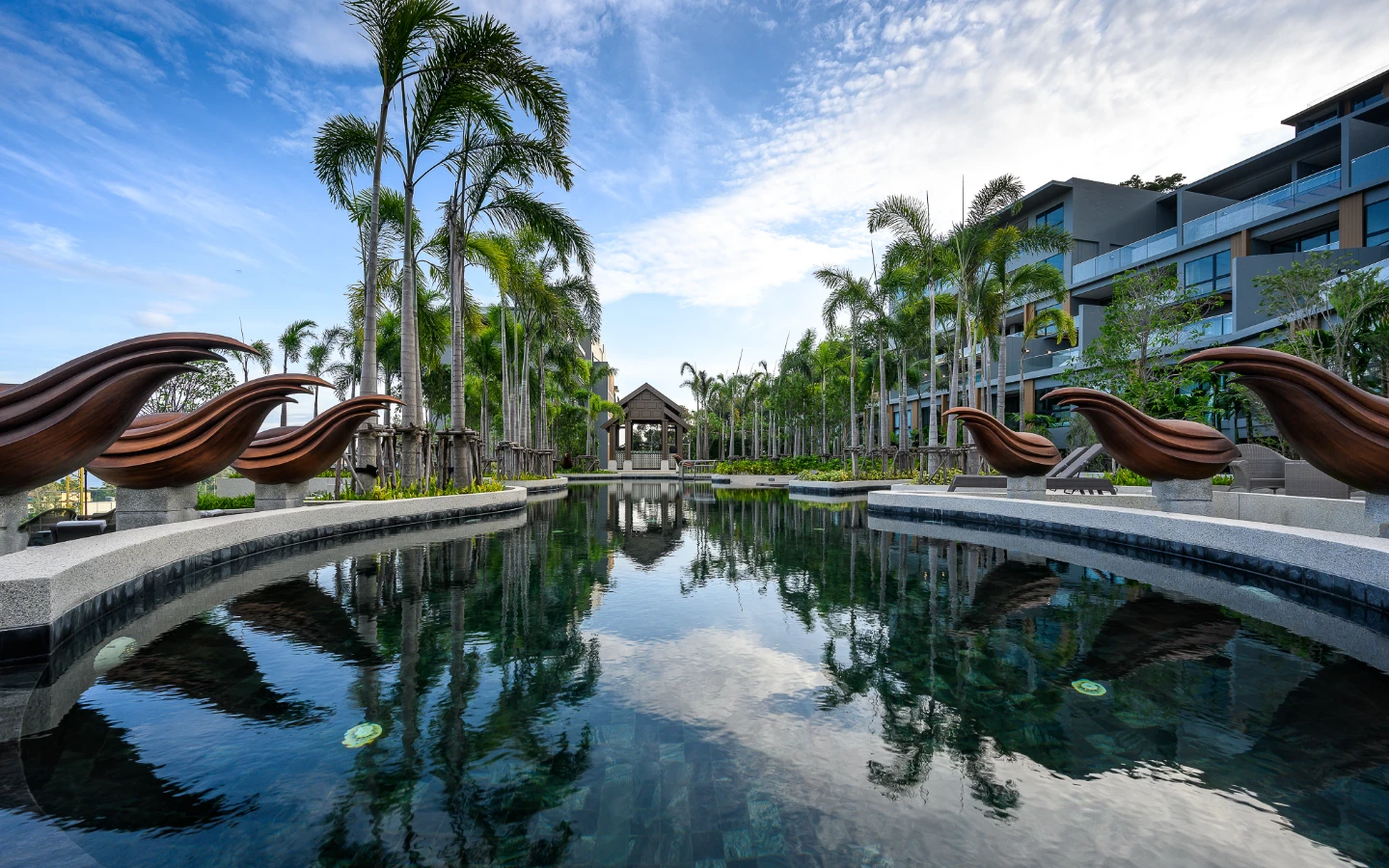 Interior view of One Bedroom Condo for Sale at Panora Mida Grande Surin - B105