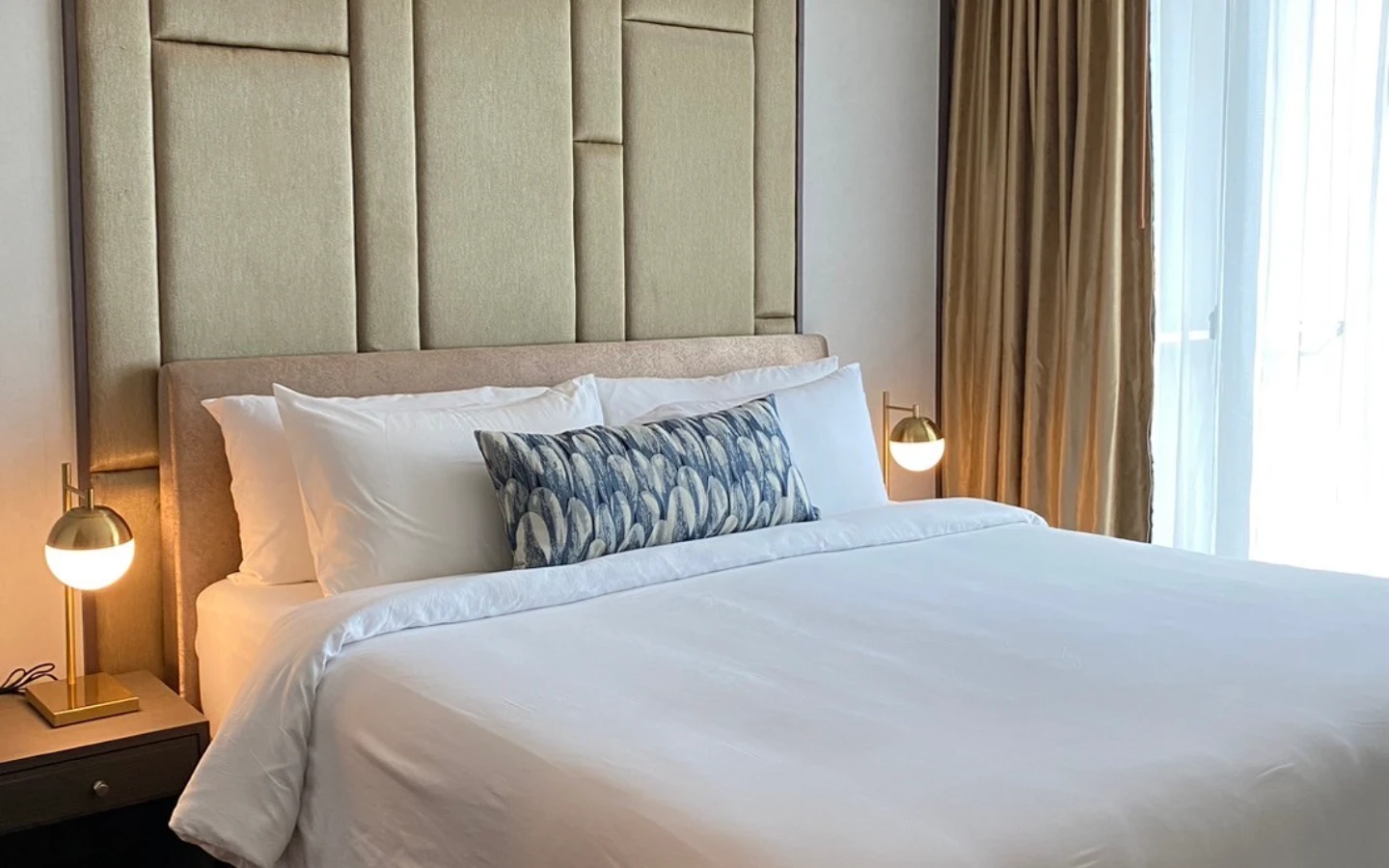 Interior view of Large 1-Bedroom Sea View Condo for Sale at Panora Mida Grande Surin - D502