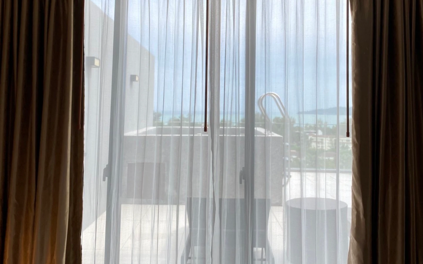 Interior view of Large 1-Bedroom Sea View Condo for Sale at Panora Mida Grande Surin - D502