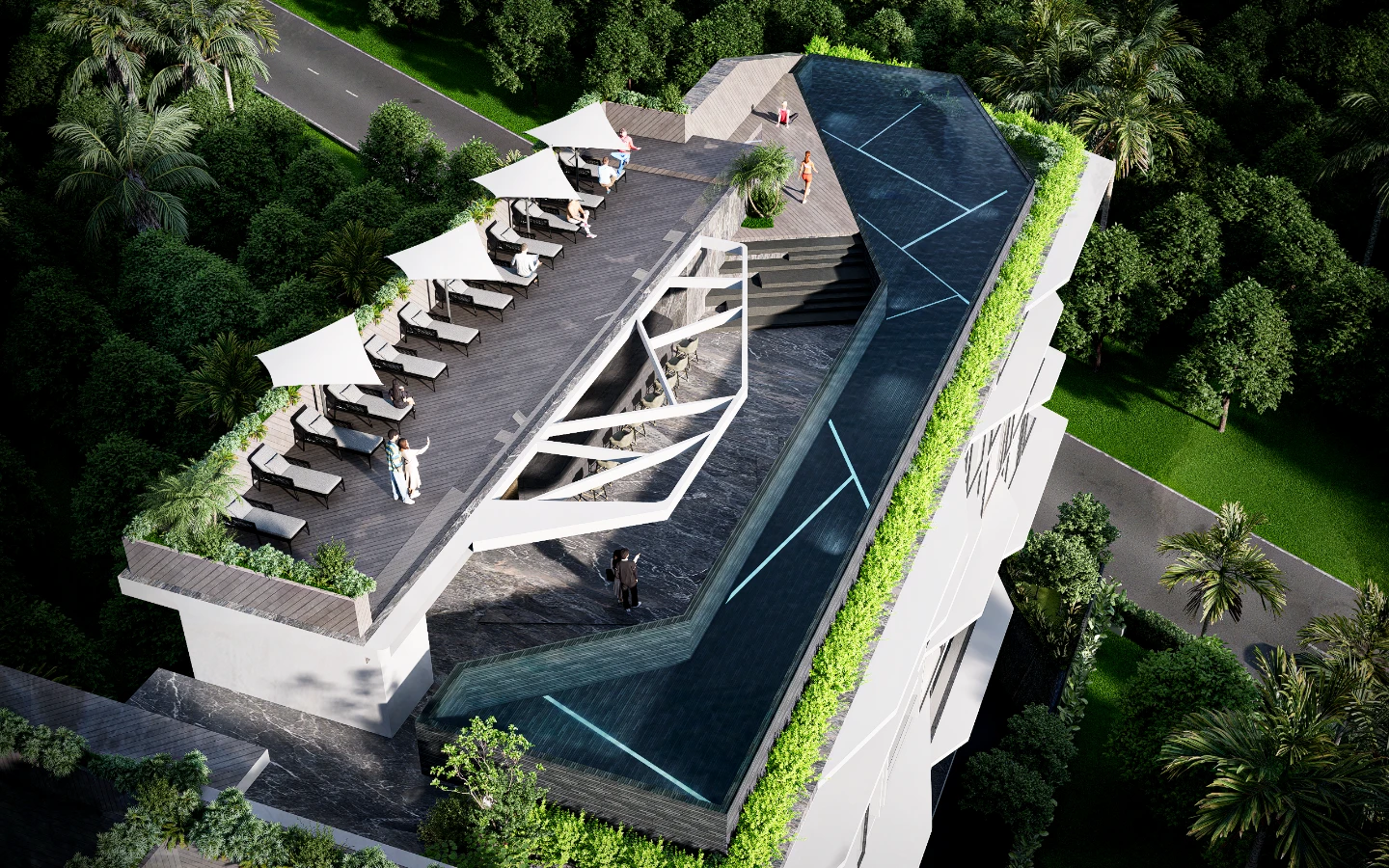 Interior view of 1 Bedroom Condo for Sale in Enigma Residences, Rawai
