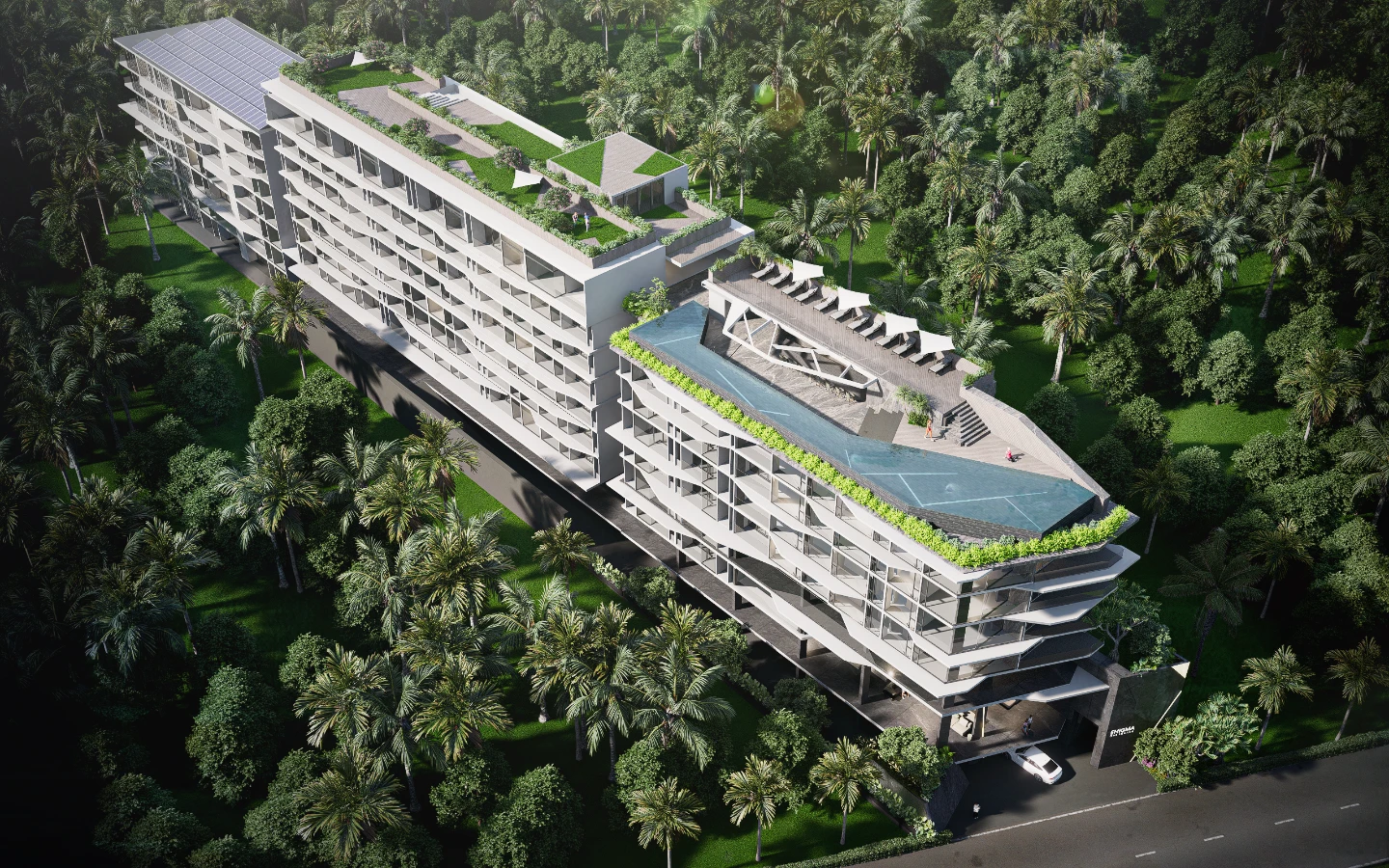 Large 1 Bedroom Sea View Condo for Sale in Enigma Residences, Rawai