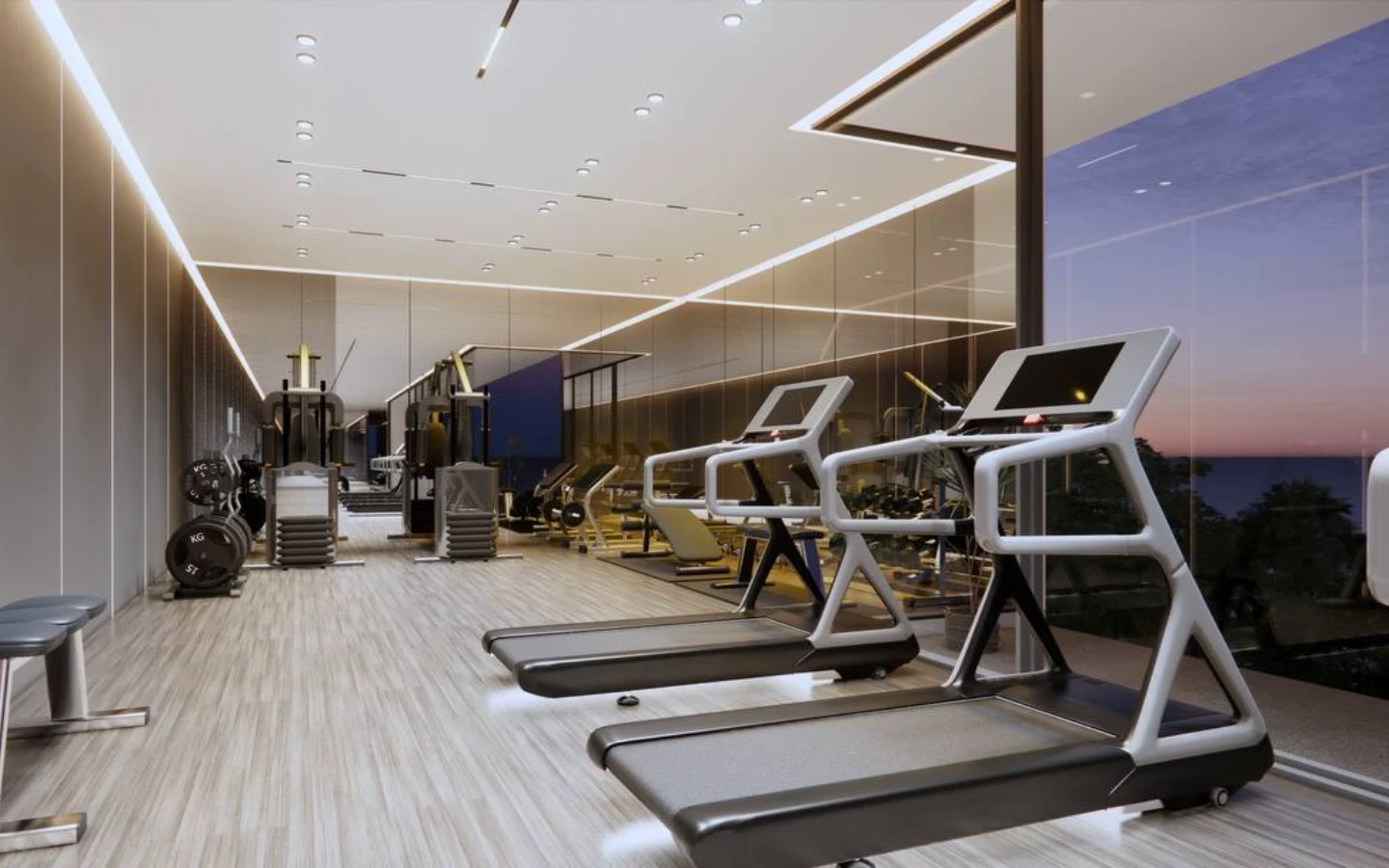 Interior view of Large 1 Bedroom Sea View Condo for Sale in Enigma Residences, Rawai