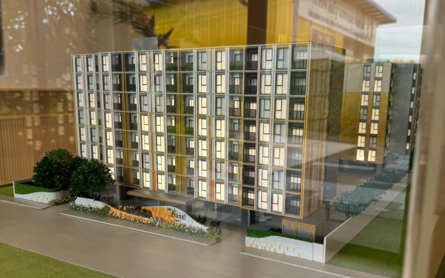 Interior view of Standard 1 Bedroom Condo for Sale at Base Rise Phuket Town