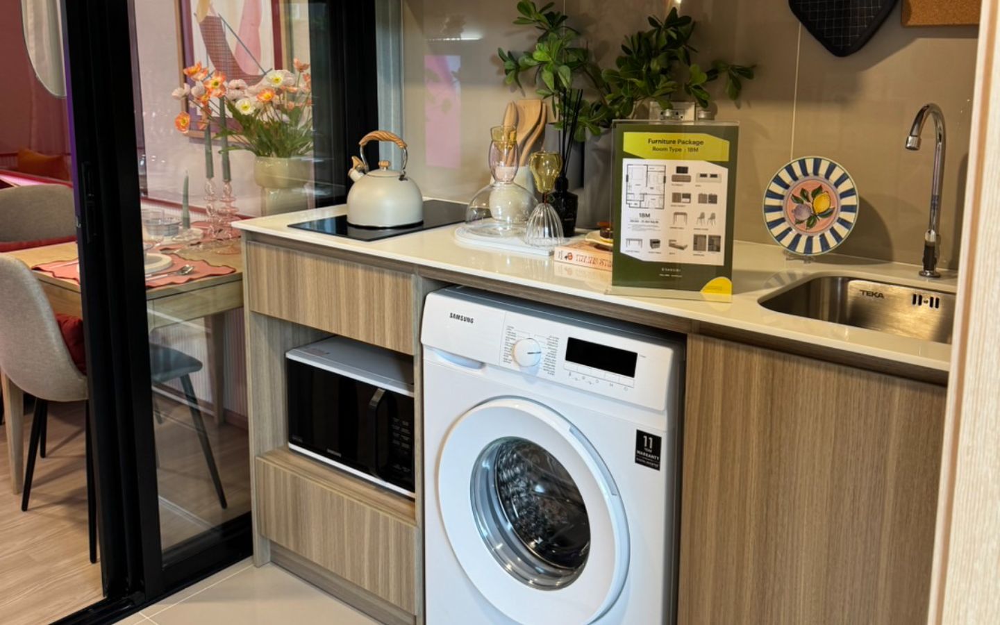 Interior view of 2 Bedroom Condo for Sale at Base Rise Phuket Town