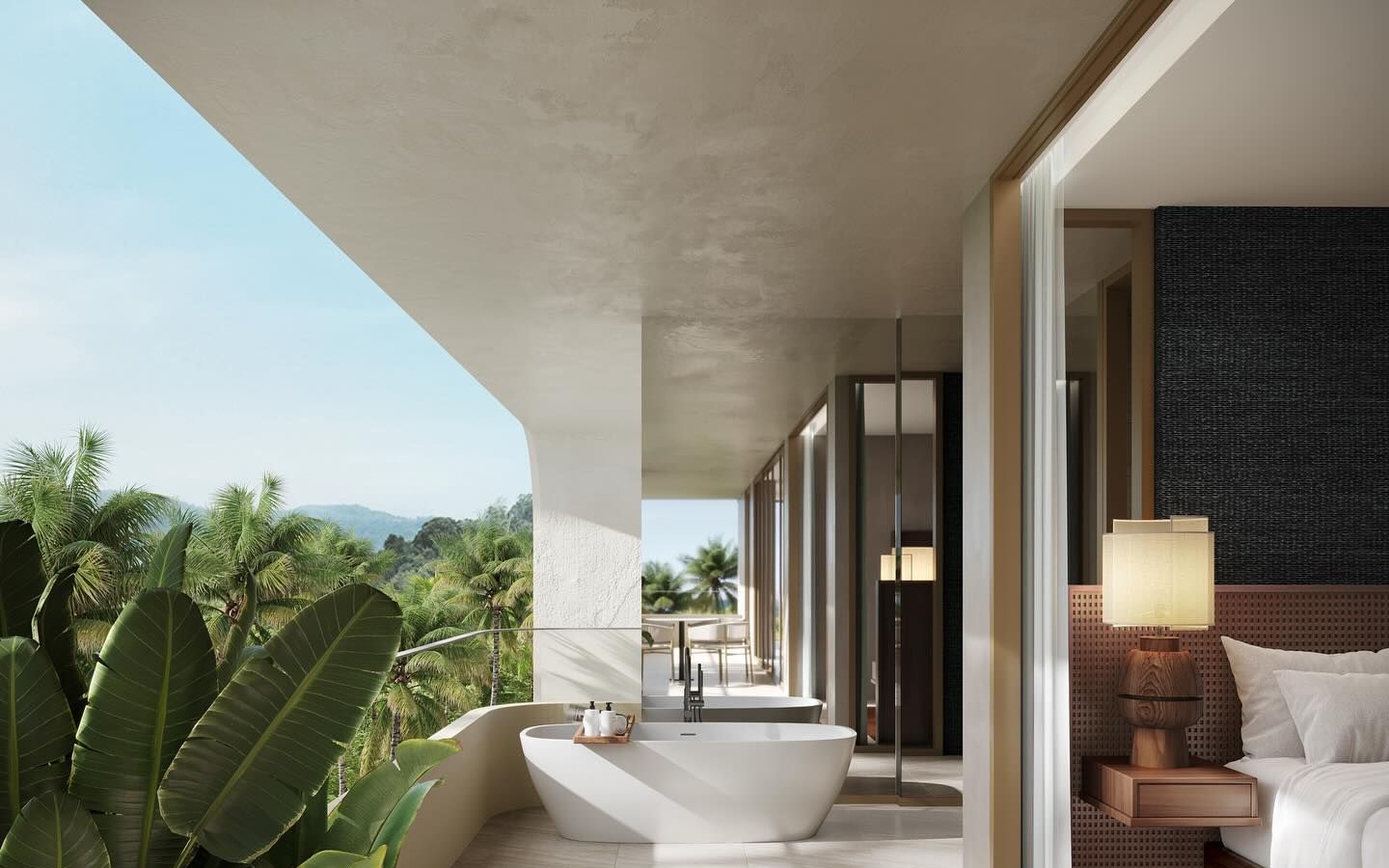 Interior view of Luxurious 1 Bedroom Apartment for Sale at Surfhouse Bangtao