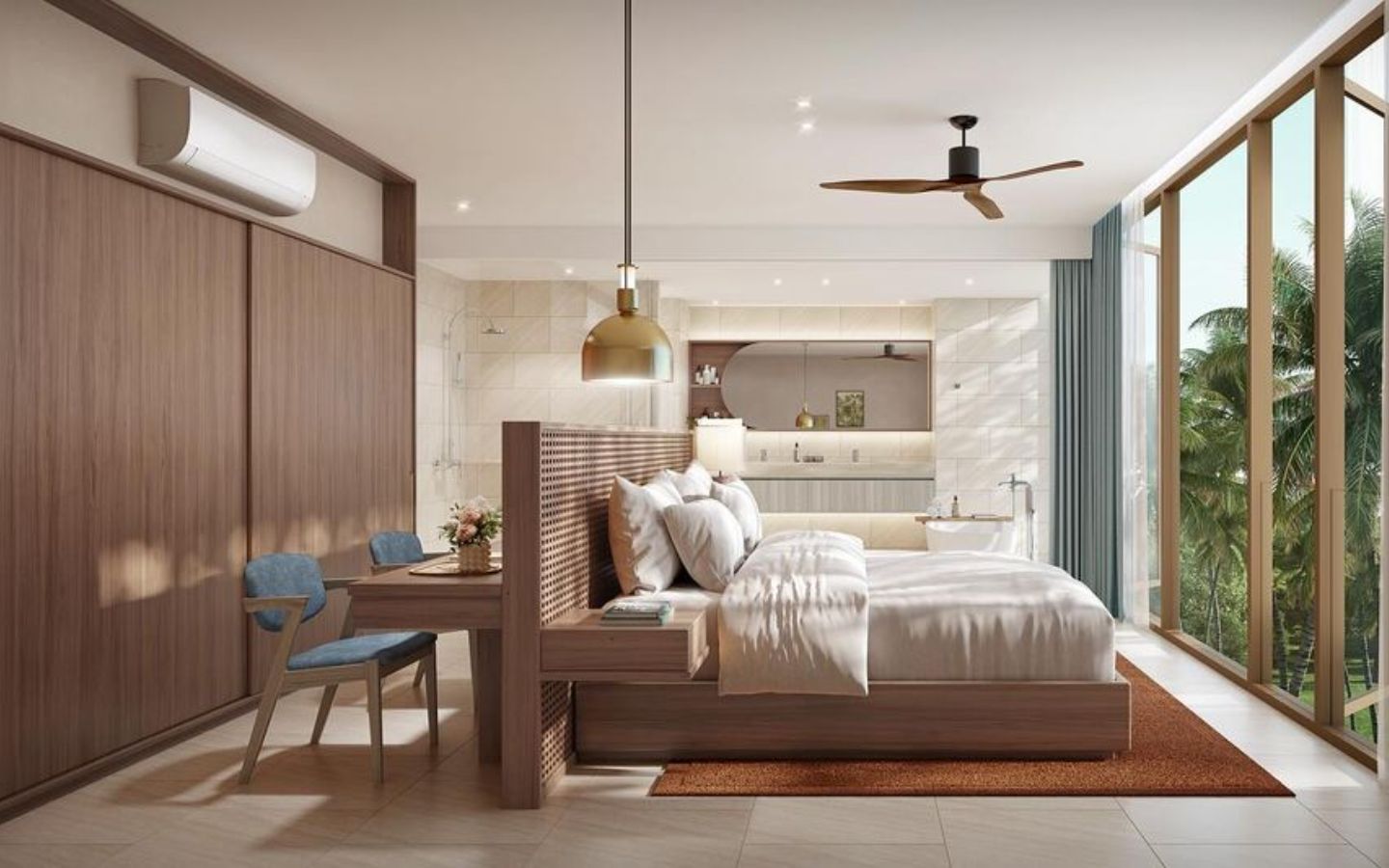 Interior view of Large 1 Bedroom Apartment for Sale at Surfhouse Phuket