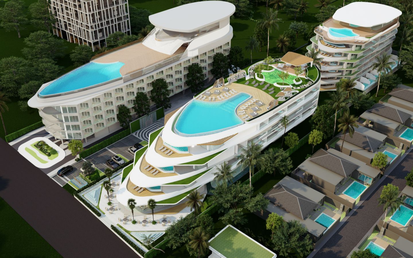 Interior view of 2 Bedroom Luxurious Corner Residence for Sale at Sole Mio Residences
