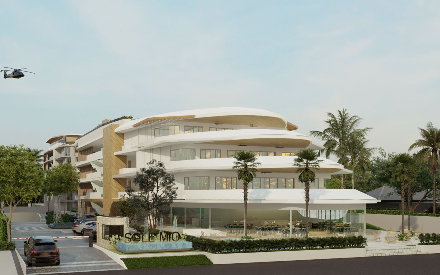 Interior view of 2 Bedroom Luxurious Corner Residence for Sale at Sole Mio Residences