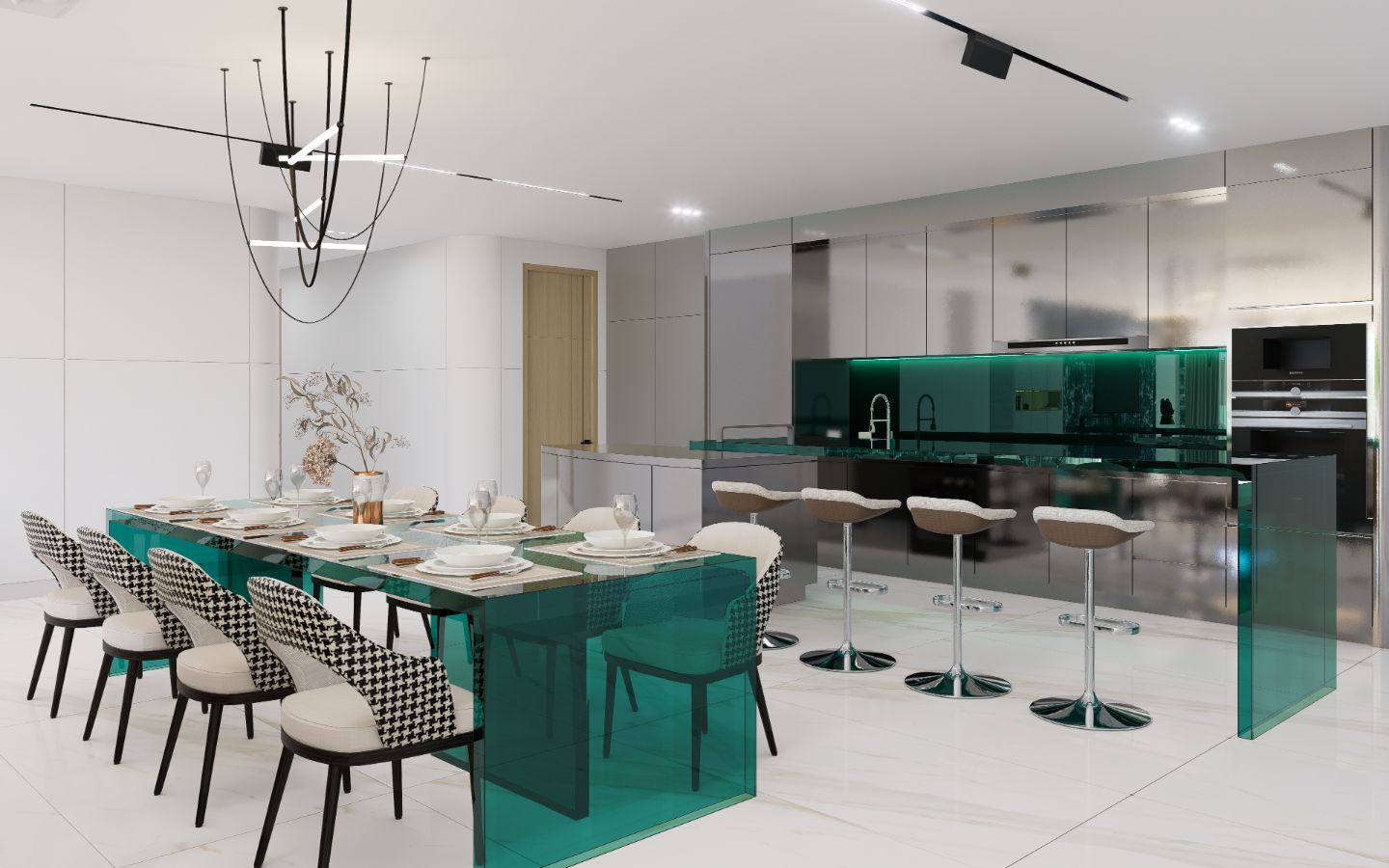 Interior view of 3 Bedroom Luxury Condo for Sale at Sole Mio Residences, Bangtao