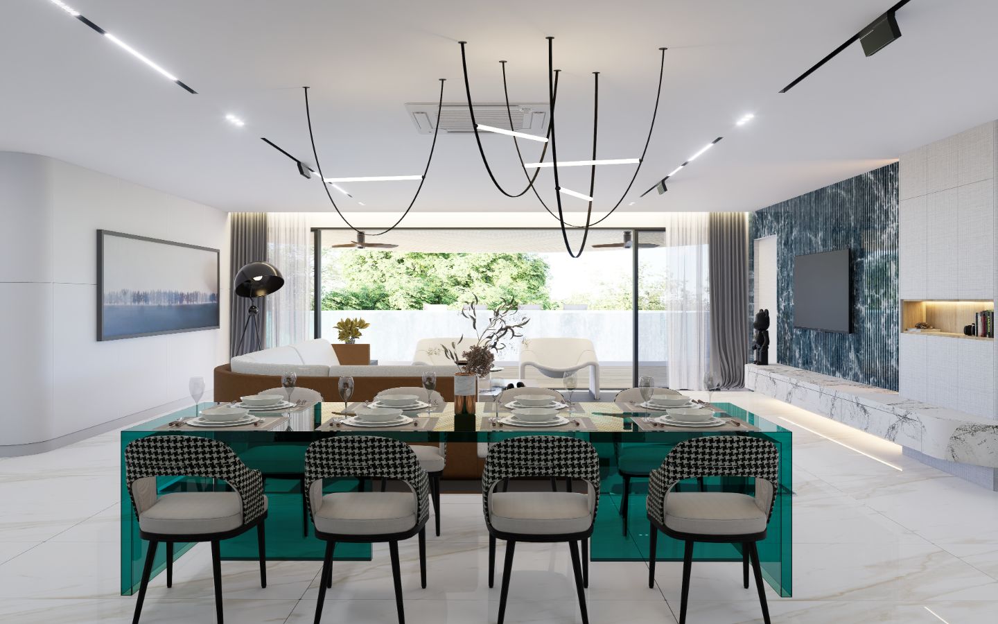 Interior view of 3 Bedroom Luxury Condo for Sale at Sole Mio Residences, Bangtao
