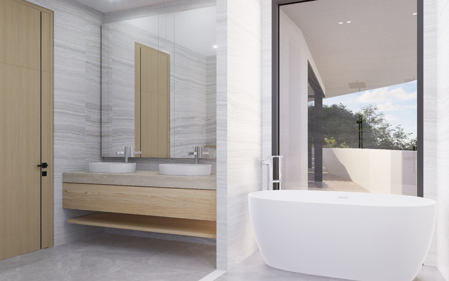 Interior view of 3 Bedroom Luxury Condo for Sale at Sole Mio Residences, Bangtao