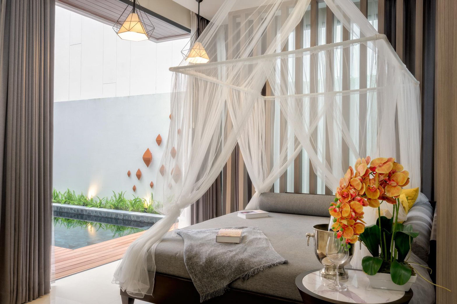 Hotel-Serviced 3-Bed Pool Villa in Surin - Panora Mida Grande Pool Villas - 500m from Beach - Photo 9