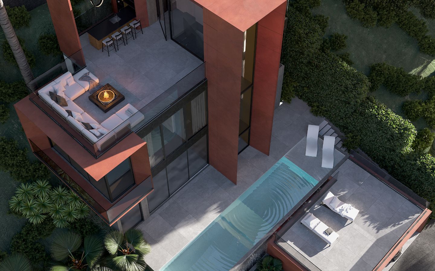 Interior view of 5 Bedroom Hennessy Villa Walking Distance to Karon Beach