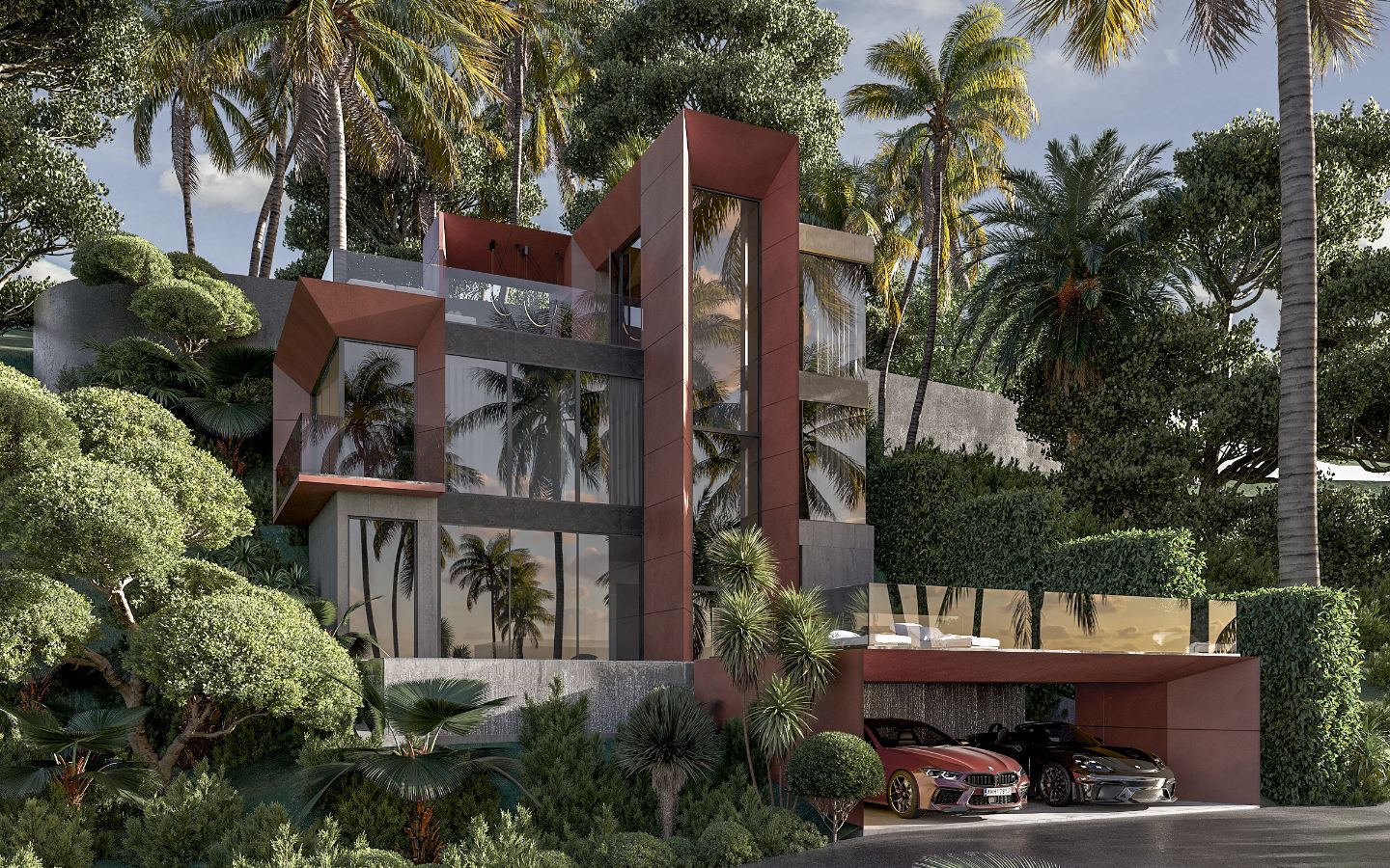 Interior view of 5 Bedroom Hennessy Villa with Massive Land Plot - Walking Distance to Karon Beach