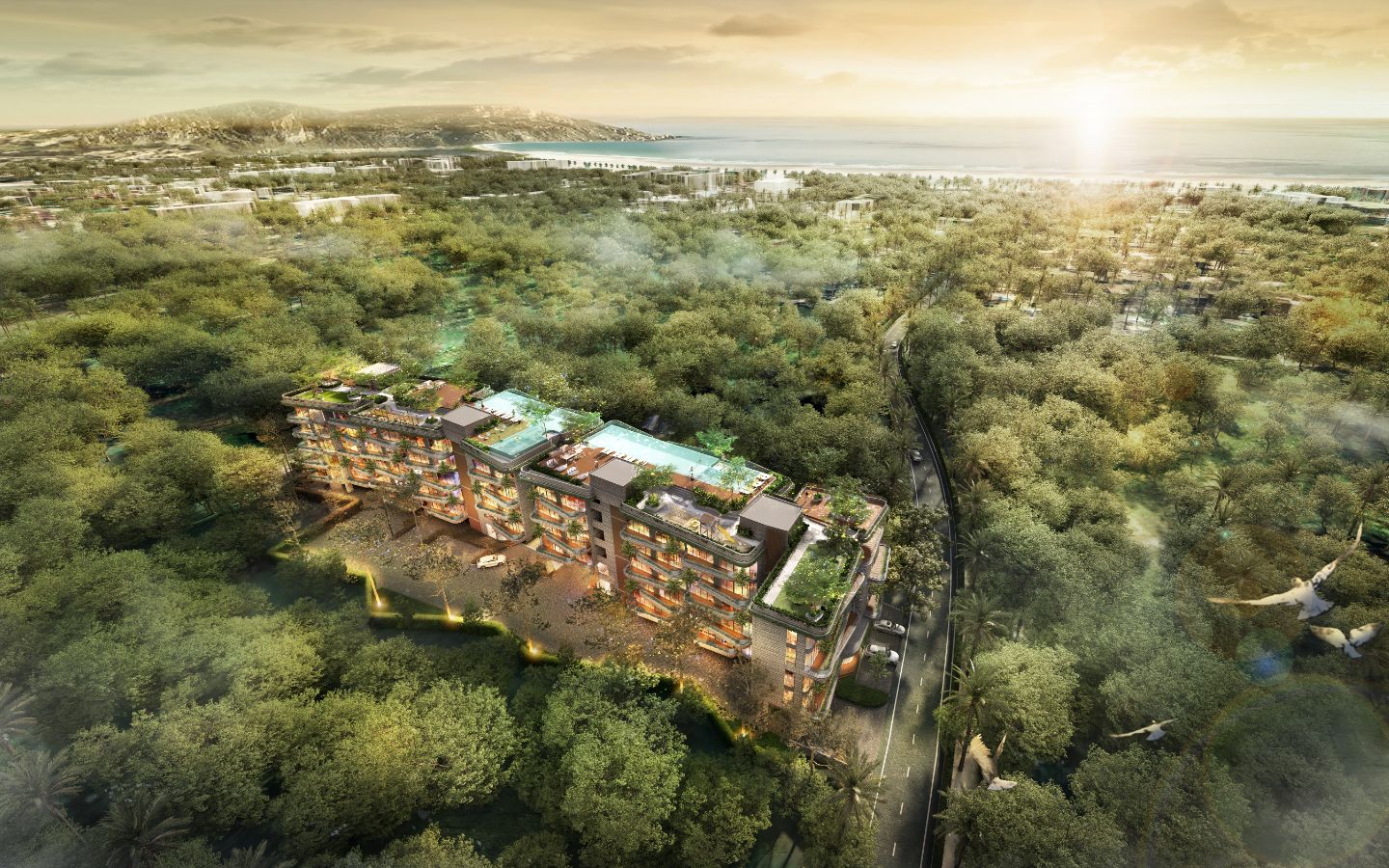 Interior view of 3 Bedroom Luxury Apartment in Bangtao Beach - Cascade Residences