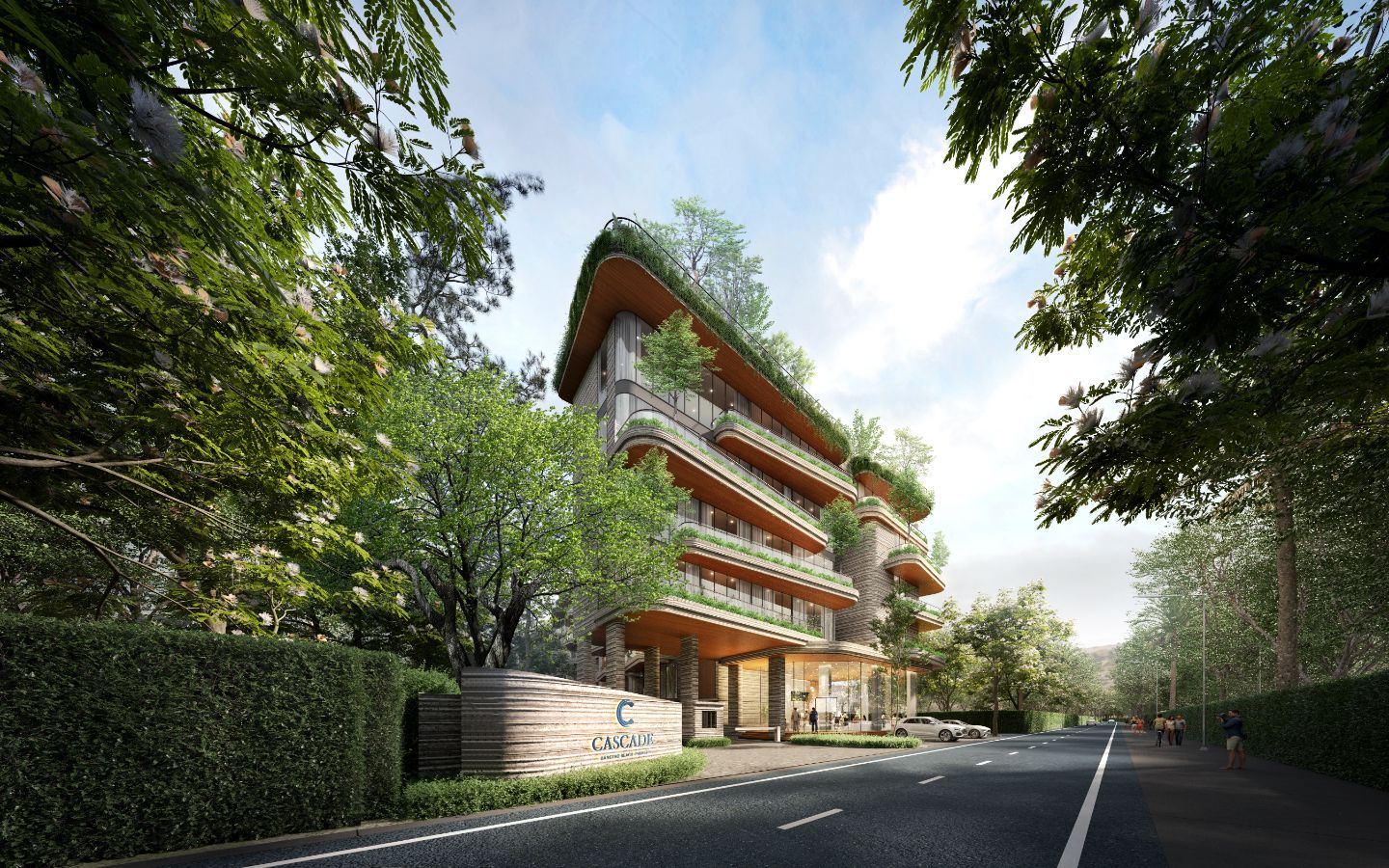 Interior view of 3 Bedroom Luxury Apartment in Bangtao Beach - Cascade Residences