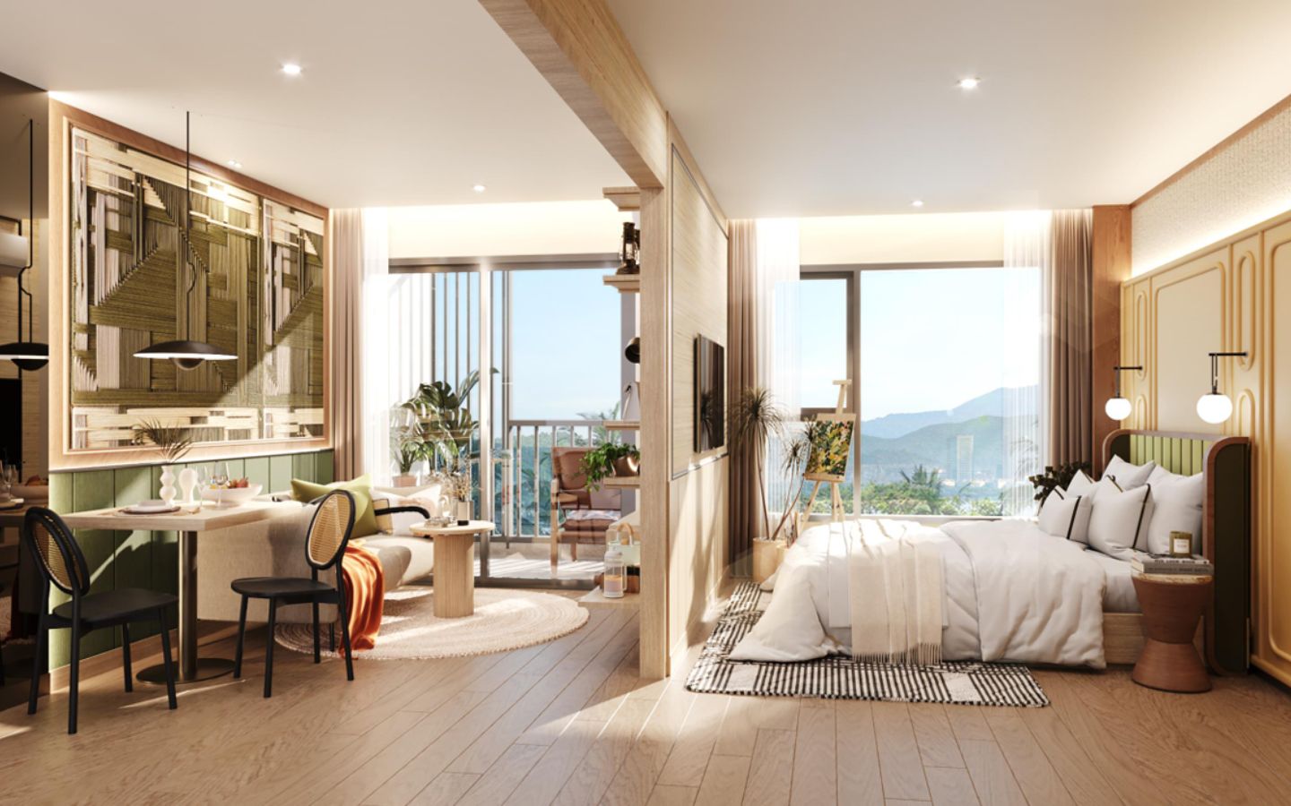 Interior view of 1 Bedroom Condo for Sale at Origin Place, Phuket