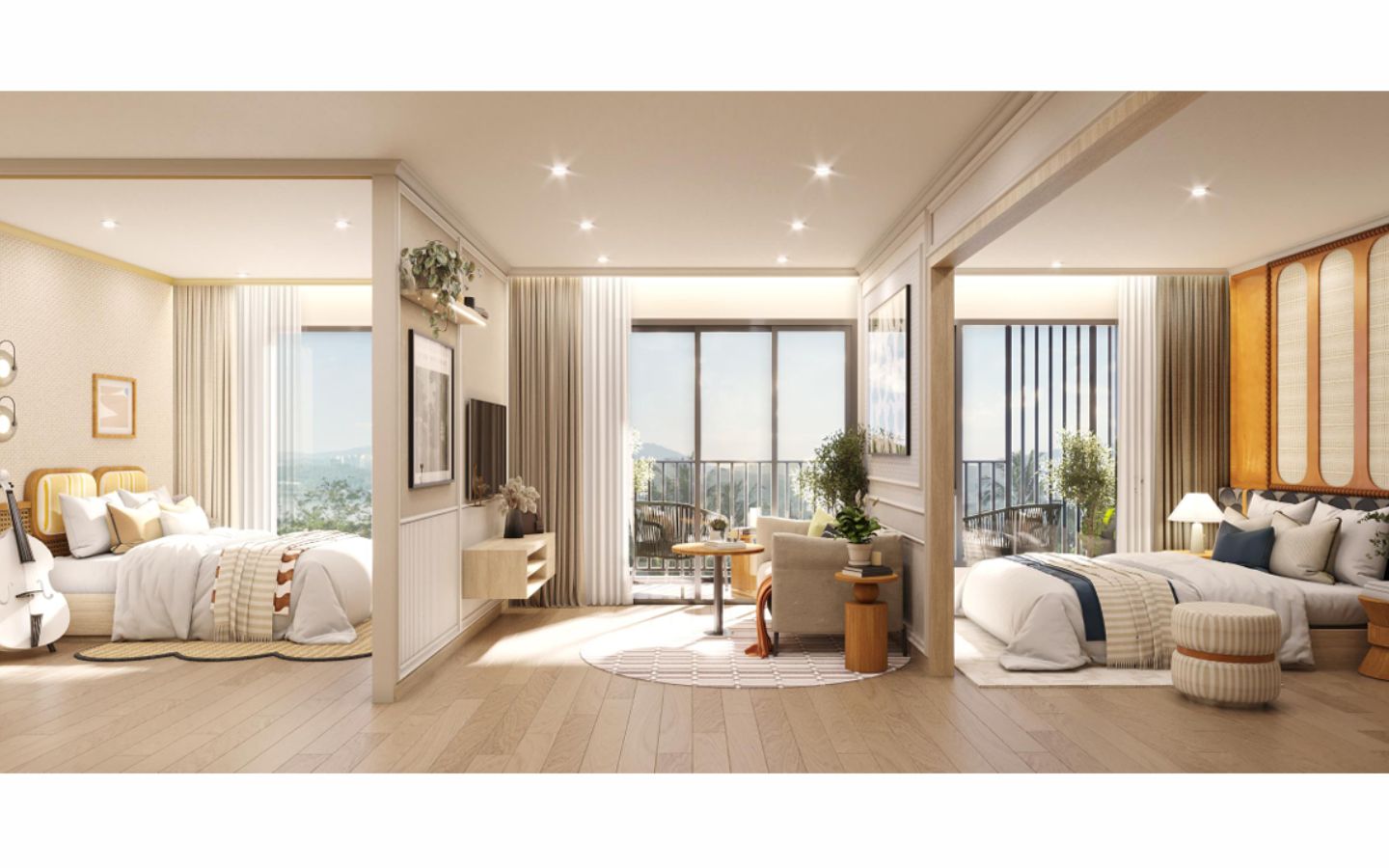 Interior view of 1 Bedroom Condo for Sale at Origin Place, Phuket