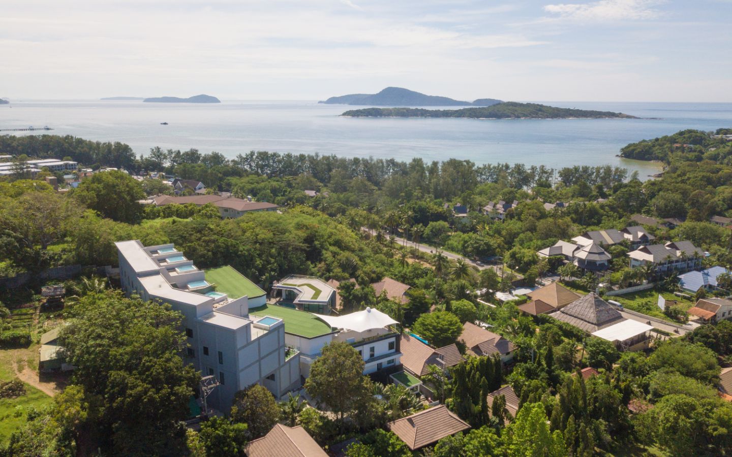 Interior view of 3 Bedroom Penthouse for Sale at Pandora Residences, Rawai