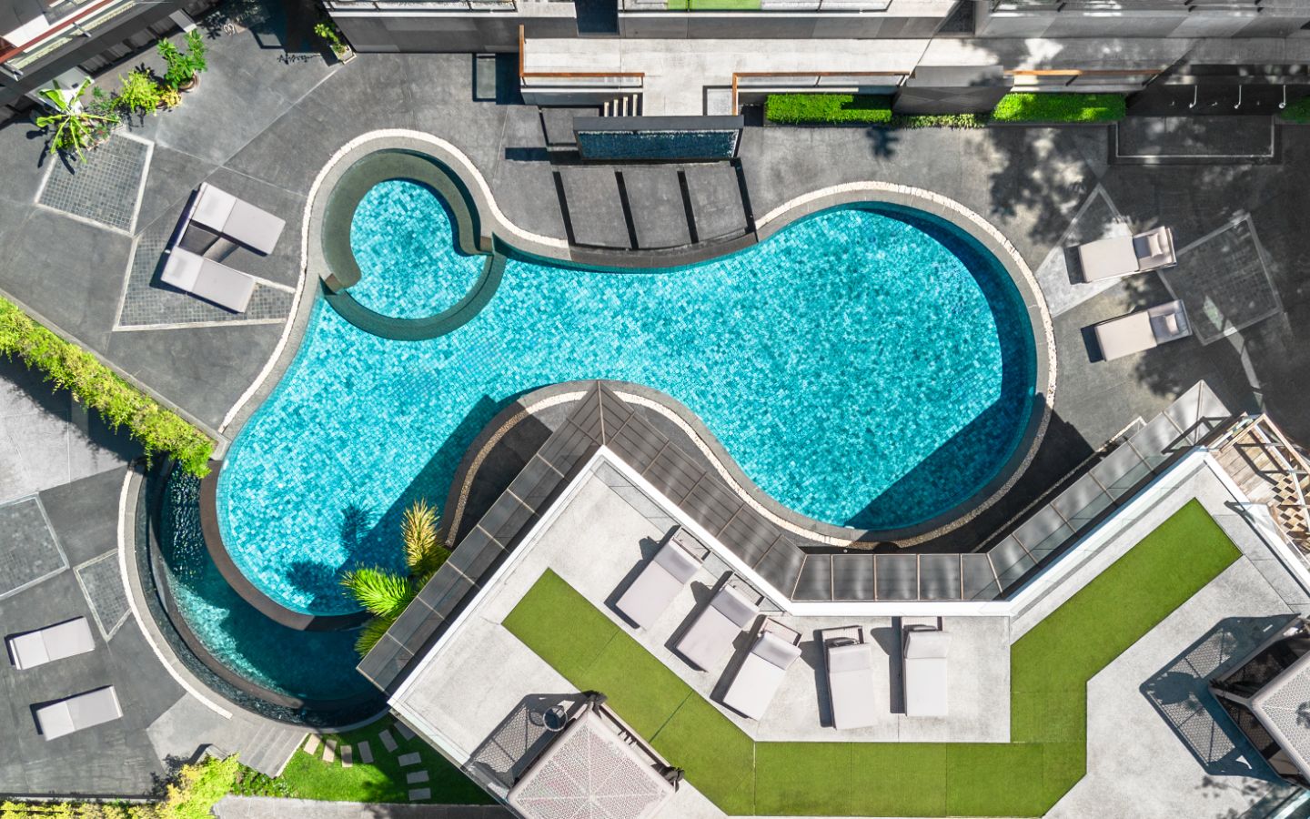Interior view of 3 Bedroom Penthouse for Sale at Pandora Residences, Rawai