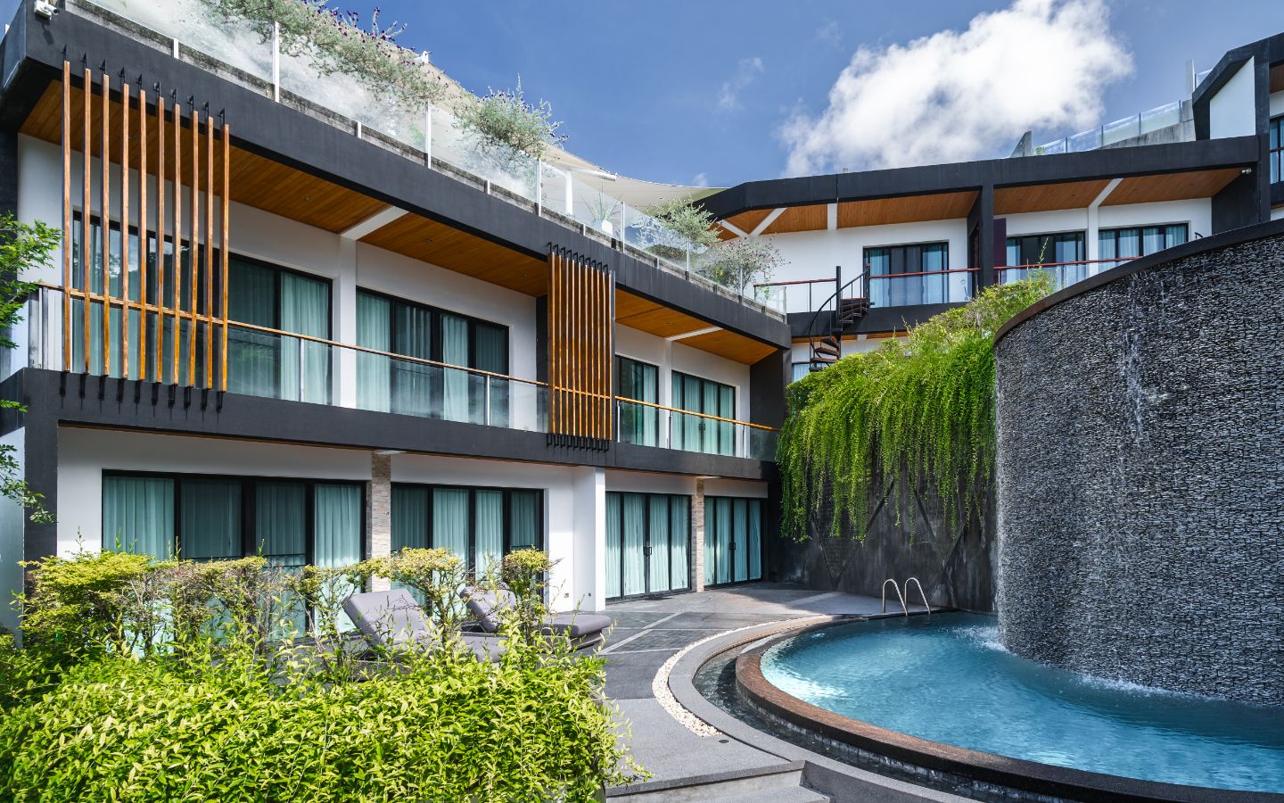 Interior view of 3 Bedroom Penthouse for Sale at Pandora Residences, Rawai
