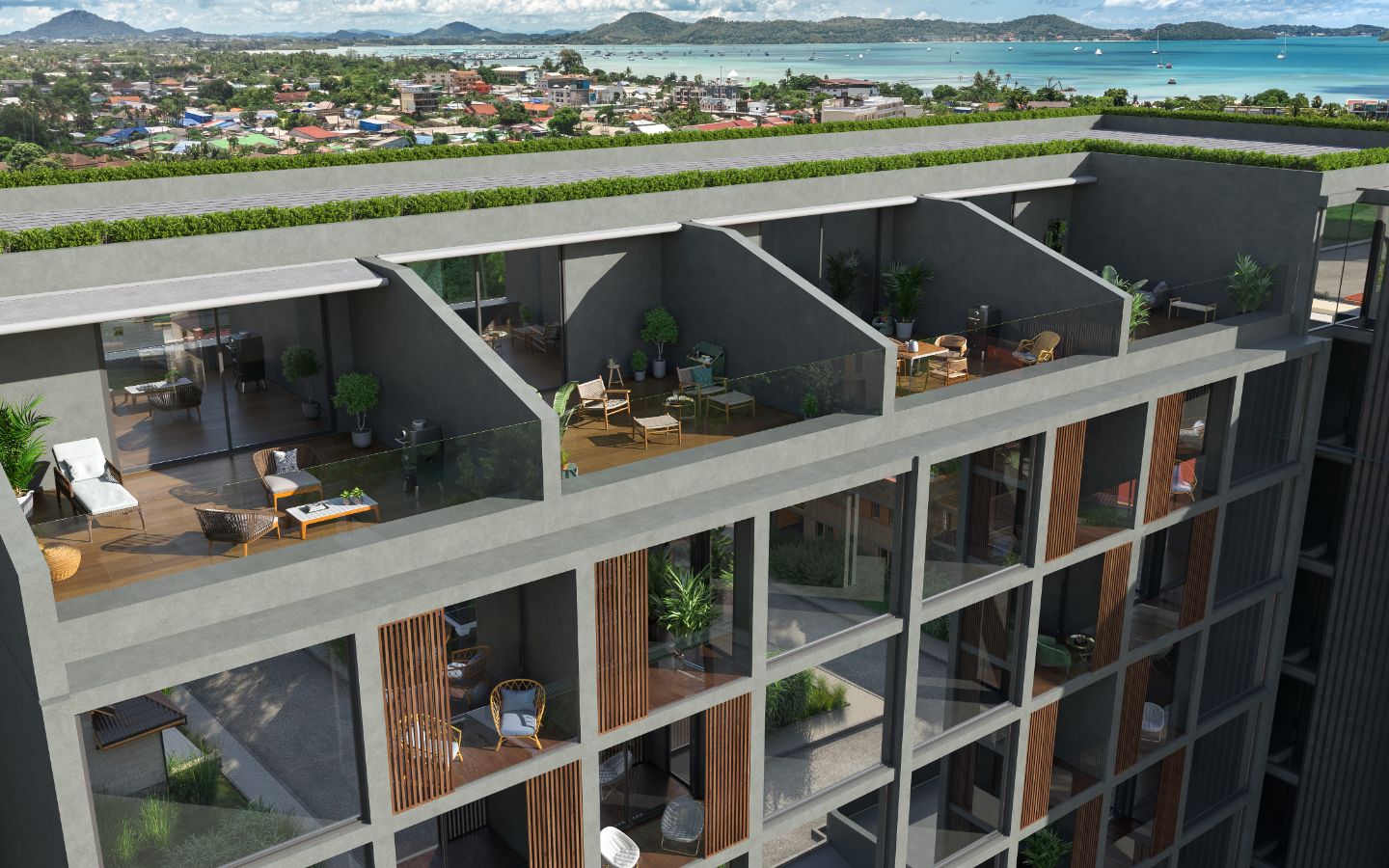 Interior view of 1 Bedroom Condo for Sale at Essence Condo by Harmony, Rawai