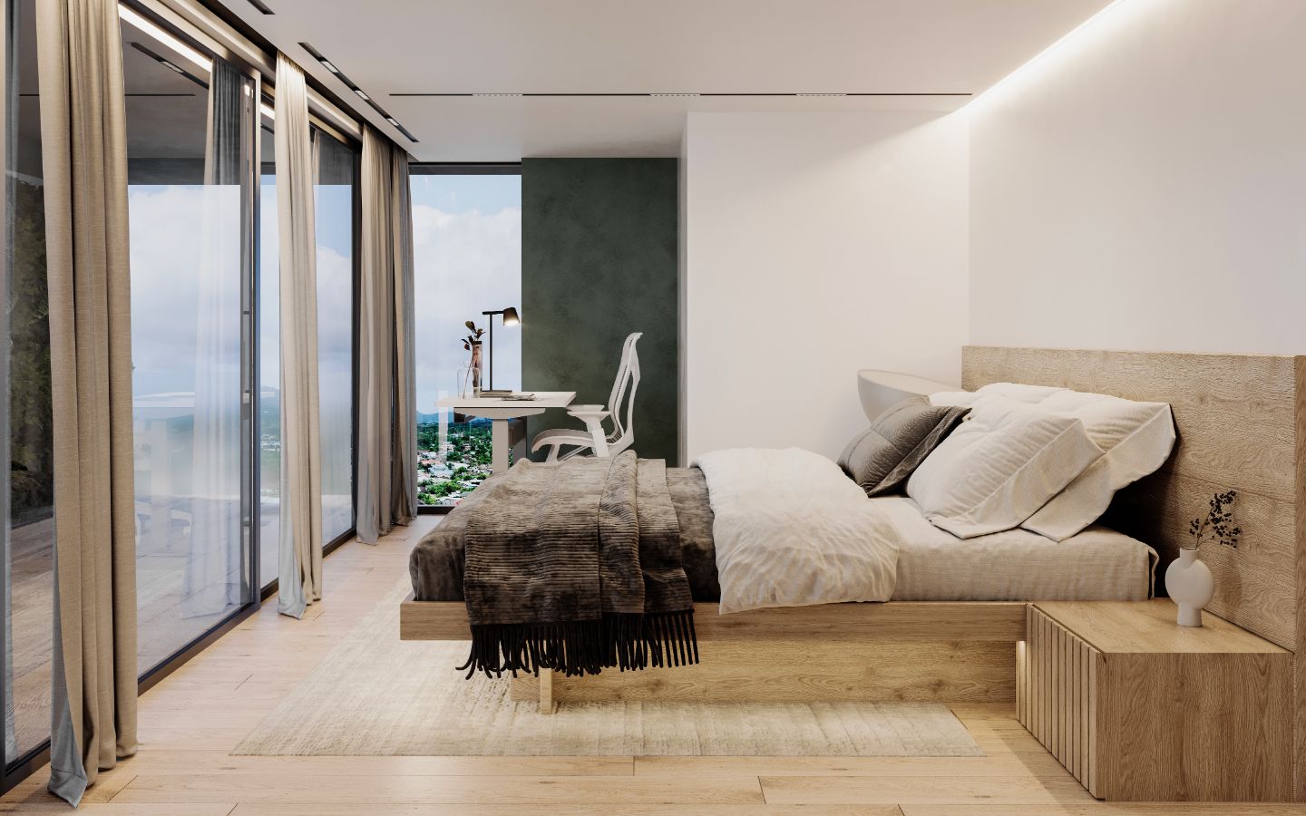 Interior view of 2 Bedroom Duplex Apartment for Sale at Essence Condo by Harmony, Rawai