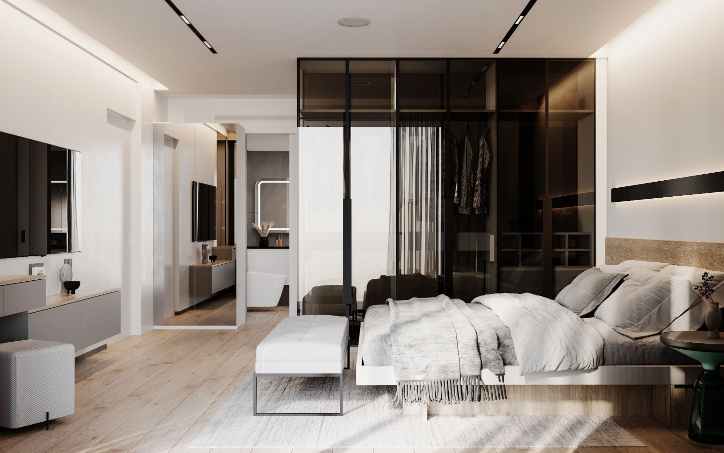 Interior view of 2 Bedroom Duplex Apartment for Sale at Essence Condo by Harmony, Rawai