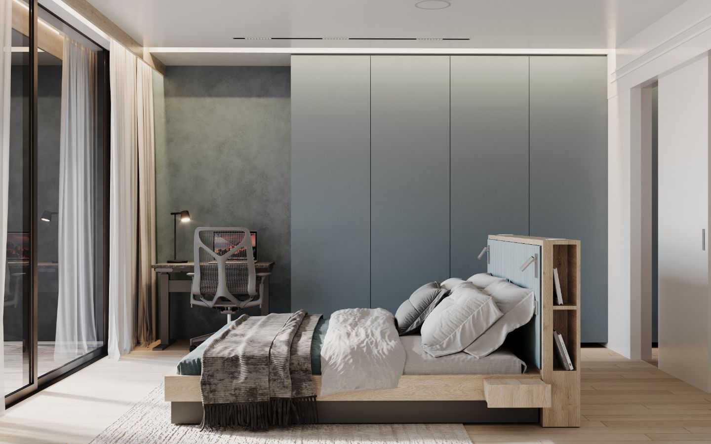 Interior view of 2 Bedroom Duplex Apartment for Sale at Essence Condo by Harmony, Rawai