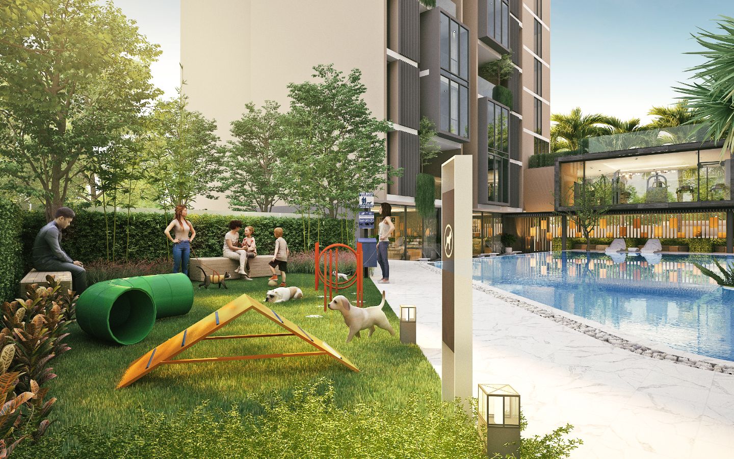 Interior view of 1 Bedroom Condo for Sale in Kata Beach at The Balance by the Beach Condo