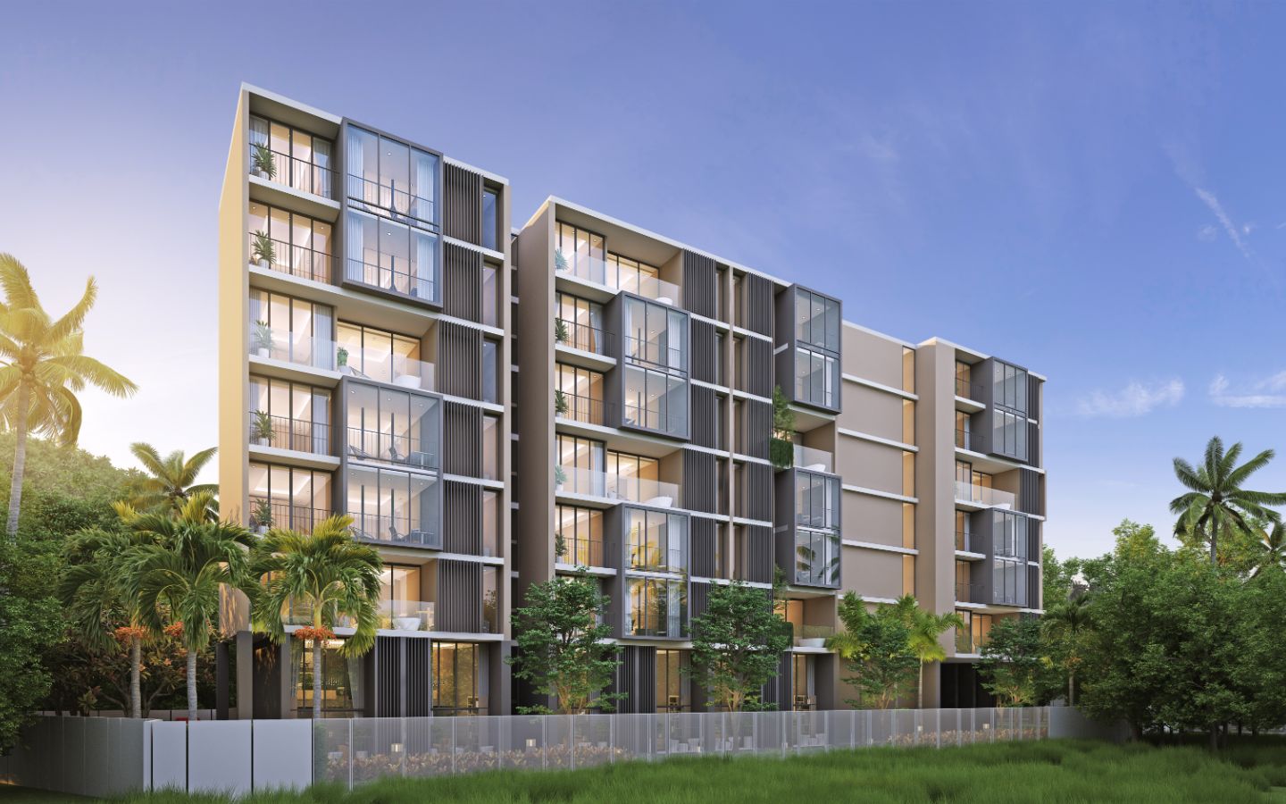 Exterior view of Duplex, Garden Access Condo for Sale at The Balance Kata Beach