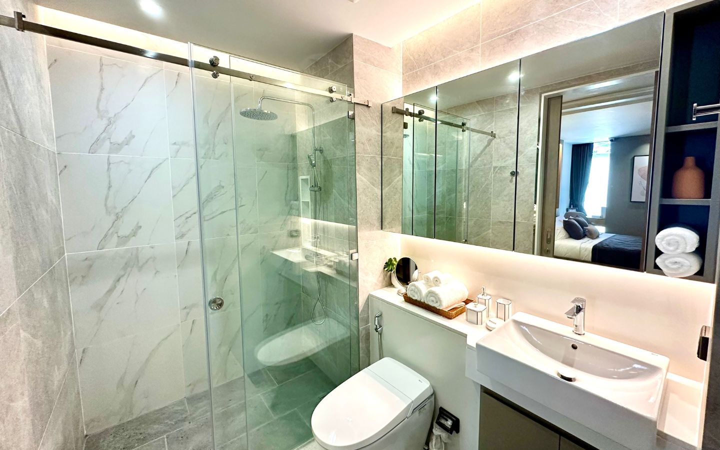 Interior view of 2 Bedroom Apartment for Sale at The Balance by the Beach Condo, Kata