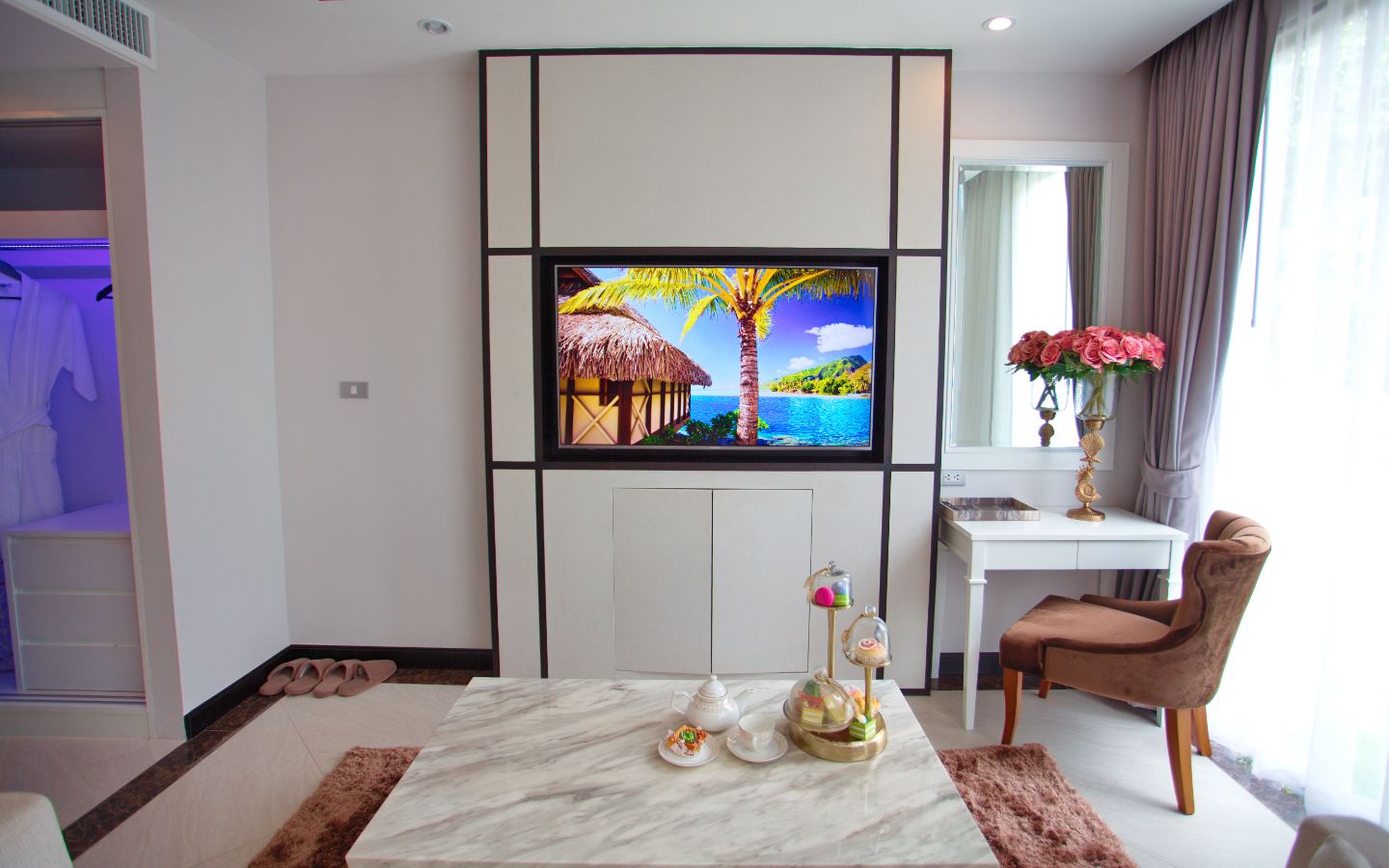 Interior view of One Bedroom Unit for Sale in Surin Sands Condominium, Phuket - 8% Guaranteed Returns for 3 Years