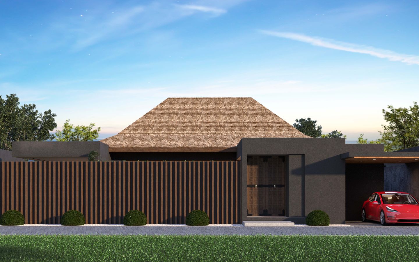 Interior view of 3 Bedroom Private Pool Villa for Sale at Cocoon Villas Phase 3, Naithon