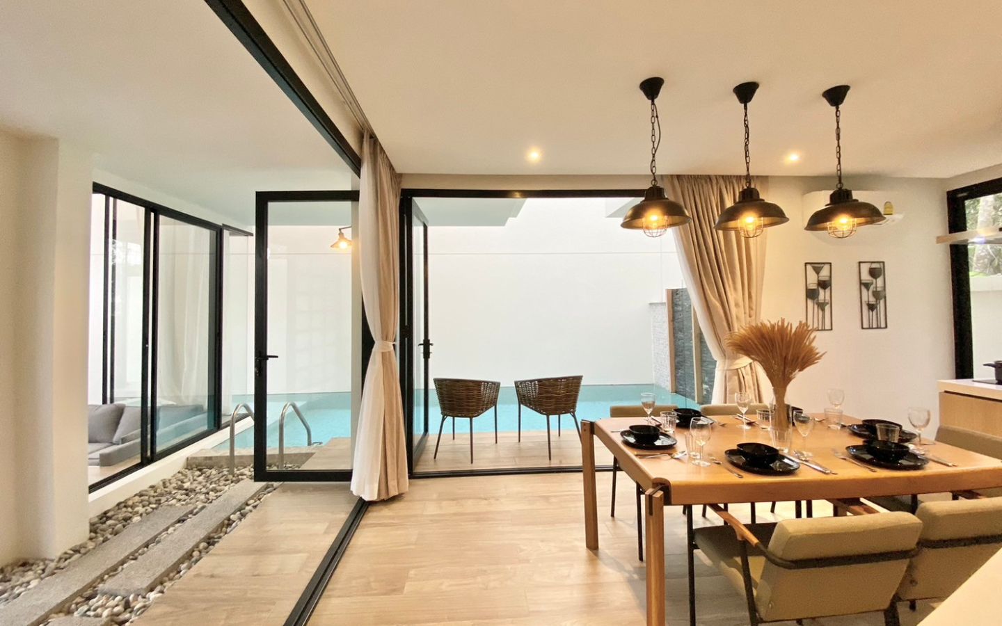 Interior view of 3 Bedroom Diamond Villa for Sale in Cherngtalay - Ready to Move In
