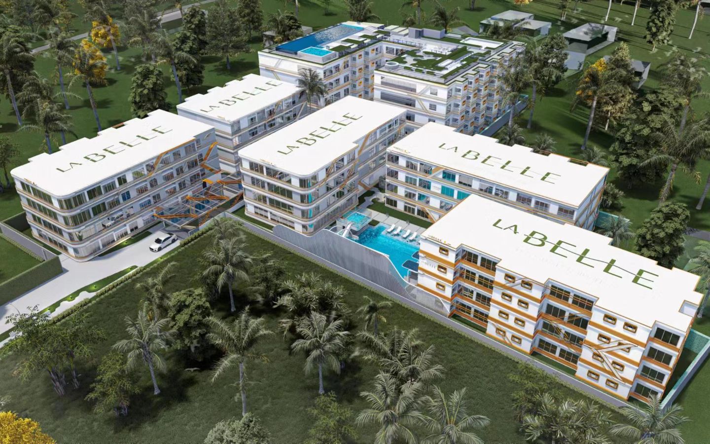 Interior view of Sea View 2 Bedroom Apartment for Sale at La Belle de Rawai Residence