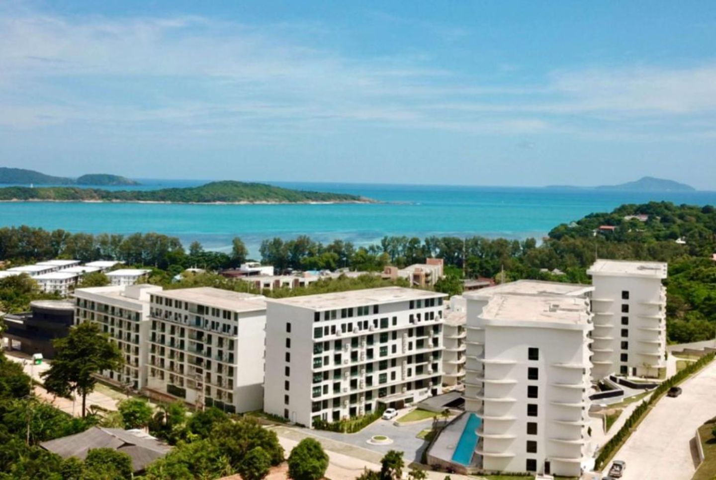 Interior view of 1 Bedroom Condo for Sale at Wyndham La Vita Mercury, Naiharn - 9% Guaranteed Returns for 2 Years