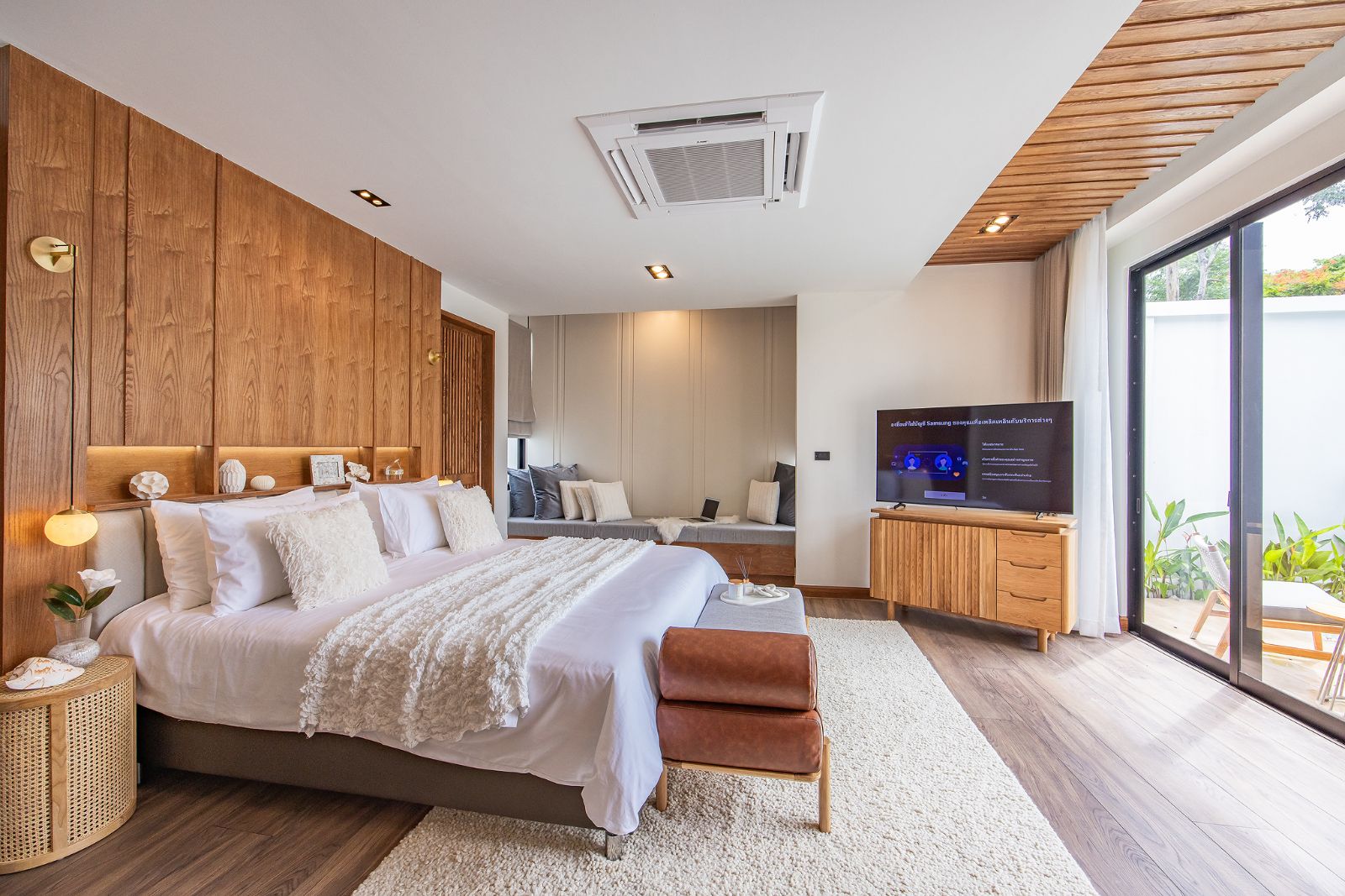 Interior view of 3 Bedroom Private Pool Villa for Sale at Monetaria Villas, Rawai