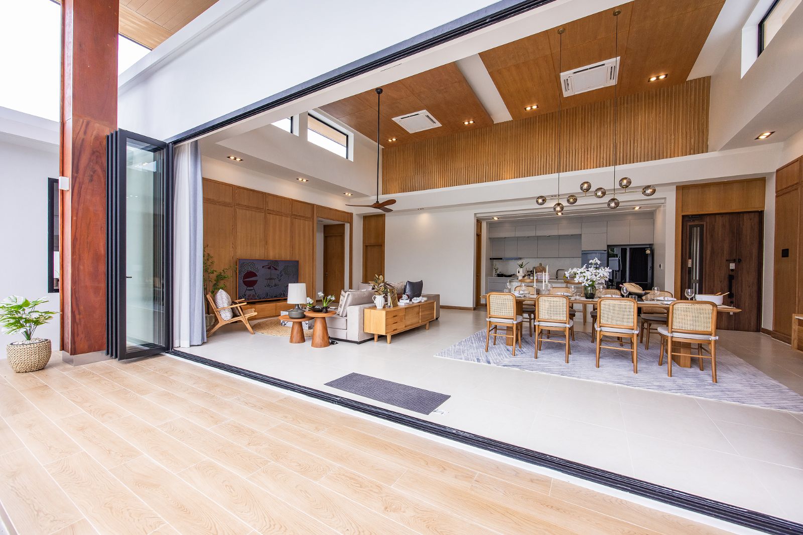 Interior view of Modern 4-Bedroom Pool Villa in Monetaria Villas, Rawai, Phuket