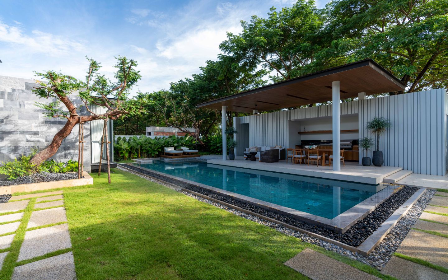 Interior view of 4 Bedroom Resale Pool Villa at Botanica Foresta Zone A - From Private Owner