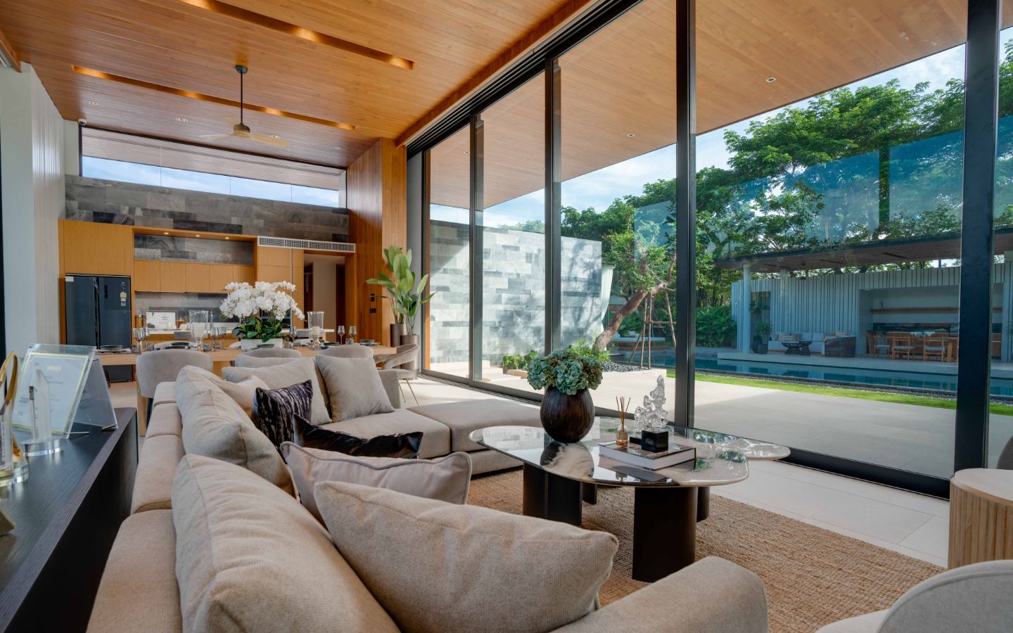 Interior view of 4 Bedroom Resale Pool Villa at Botanica Foresta Zone A - From Private Owner