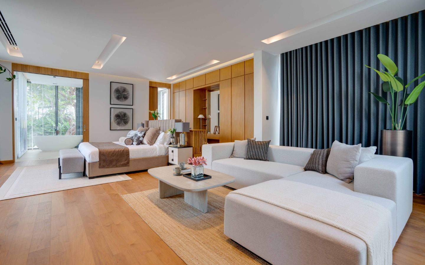 Interior view of 4 Bedroom Resale Pool Villa at Botanica Foresta Zone A - From Private Owner