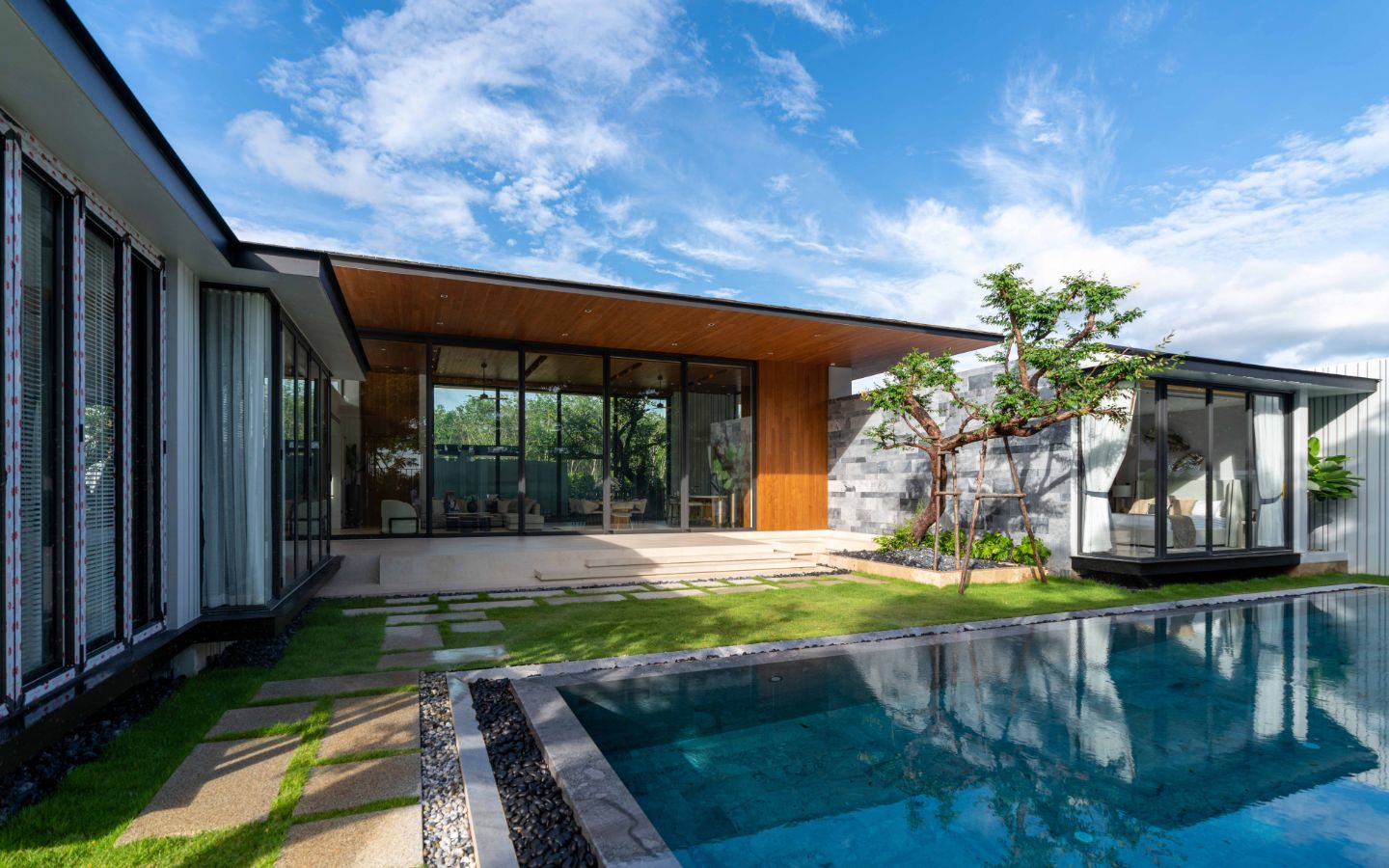 Interior view of 4 Bedroom Resale Pool Villa at Botanica Foresta Zone A - From Private Owner