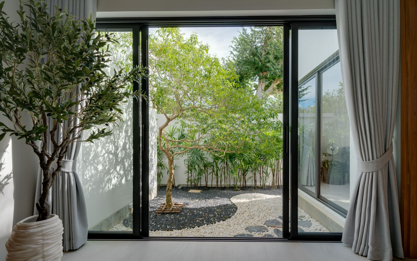 Interior view of 3 Bedroom Private Resale Pool Villa at Botanica Modern Loft II - From Private Owner