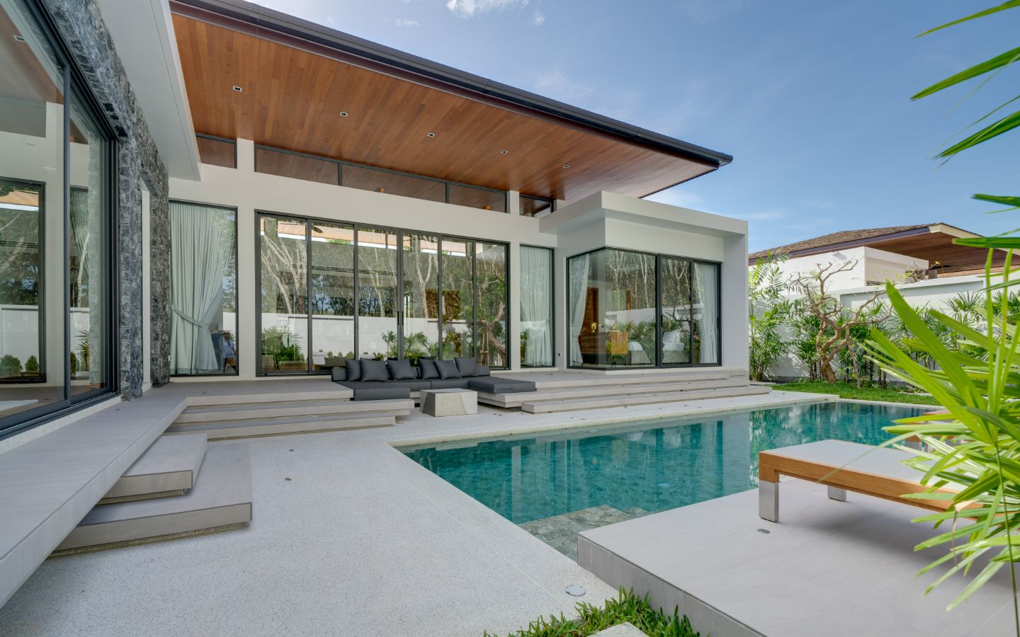 Interior view of 3 Bedroom Private Resale Pool Villa at Botanica Modern Loft II - From Private Owner